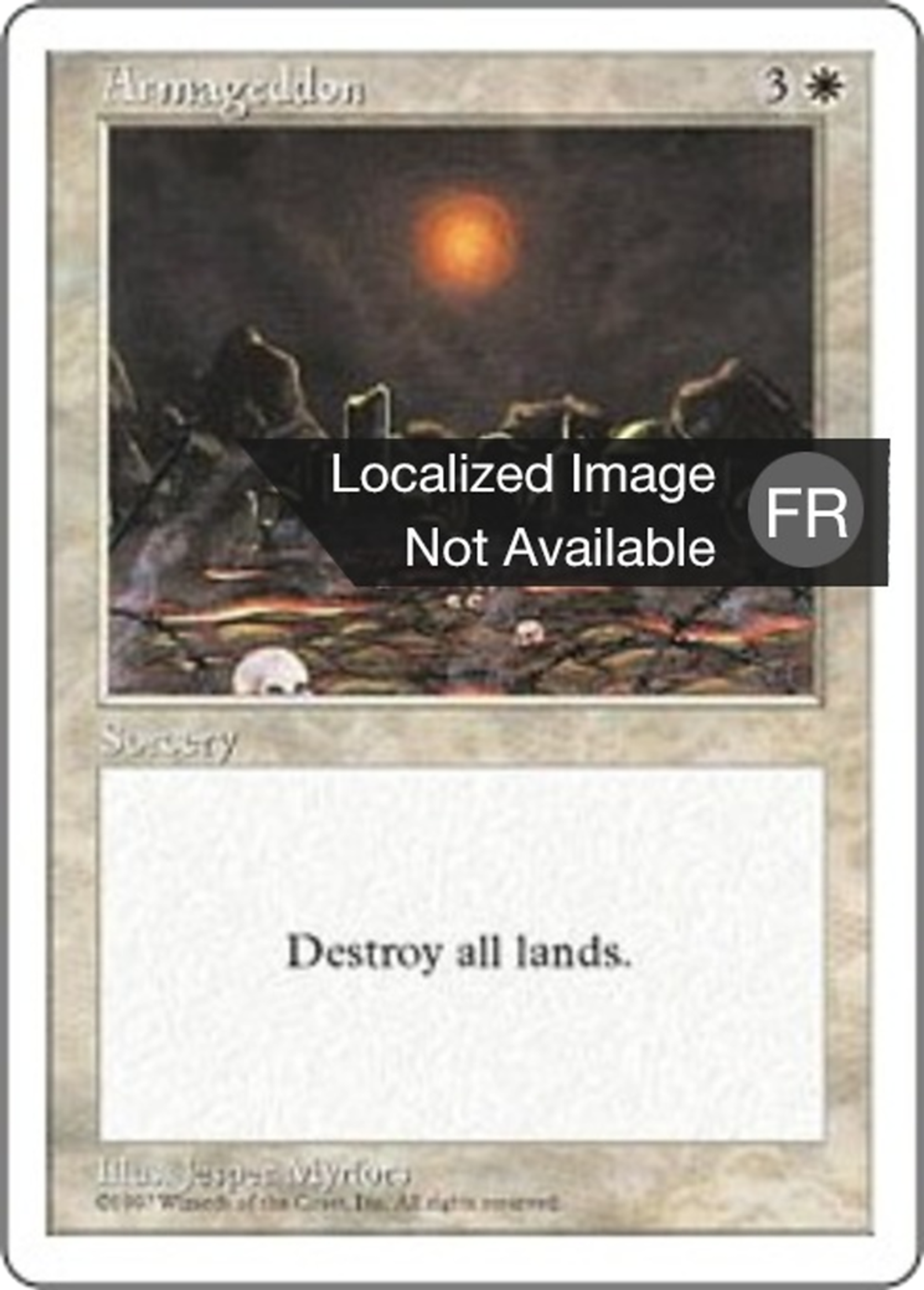 Armaguedon — Fifth Edition — Magic: The Gathering