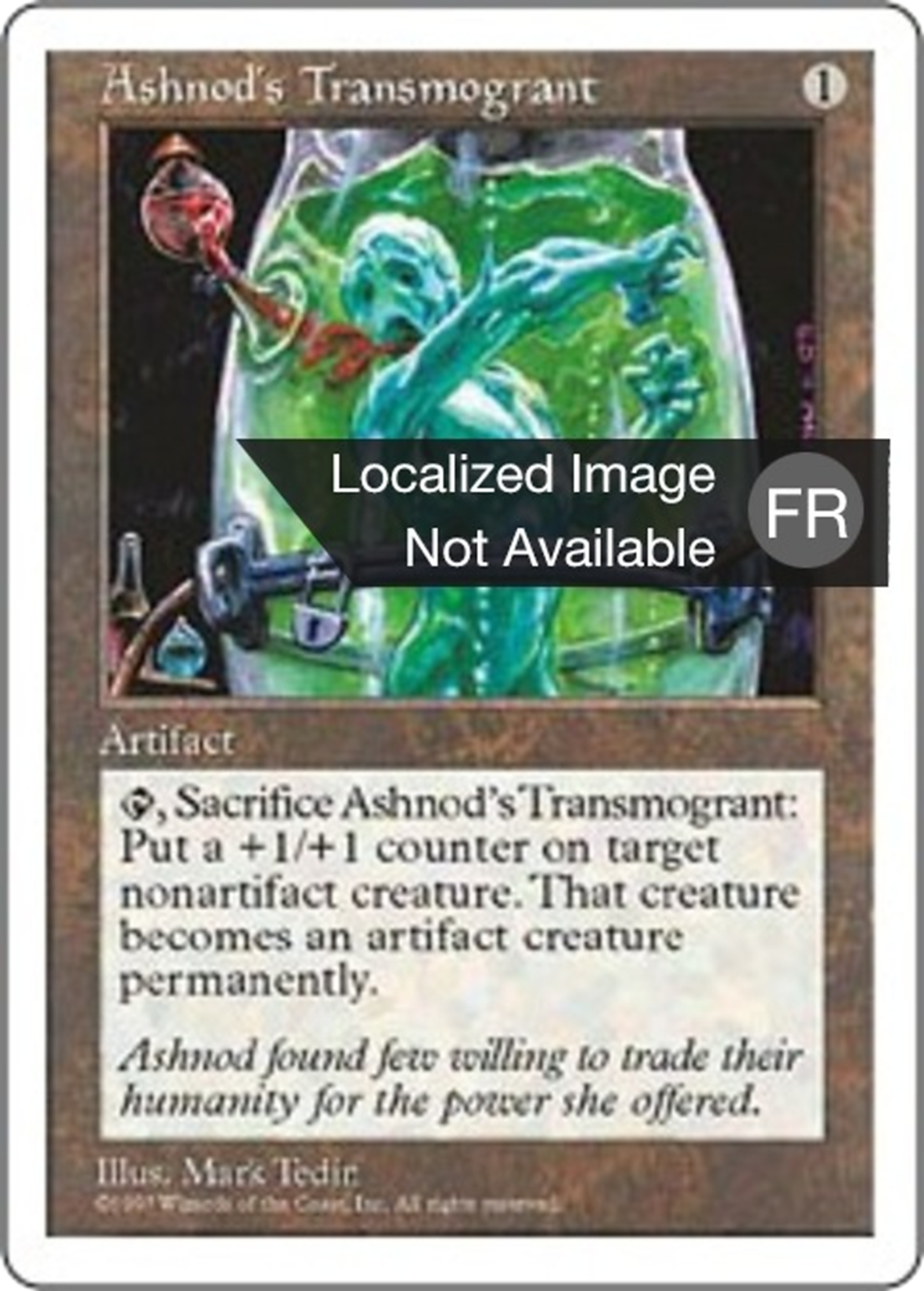 Transfigurateur d'Ashnod — Fifth Edition — Magic: The Gathering