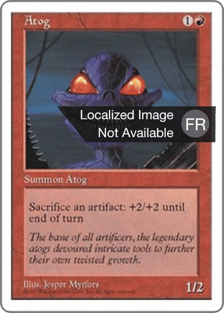 Atog — Fifth Edition — Magic: The Gathering