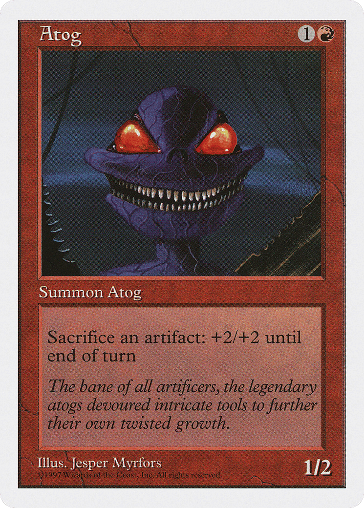 Atog — Fifth Edition — Magic: The Gathering