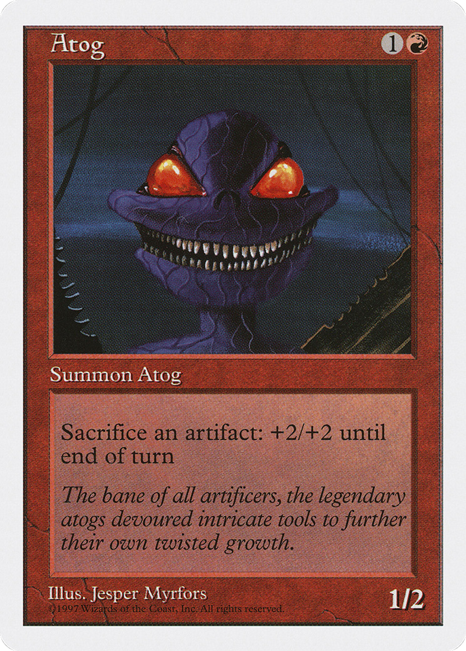 Atog — Fifth Edition — Magic: The Gathering