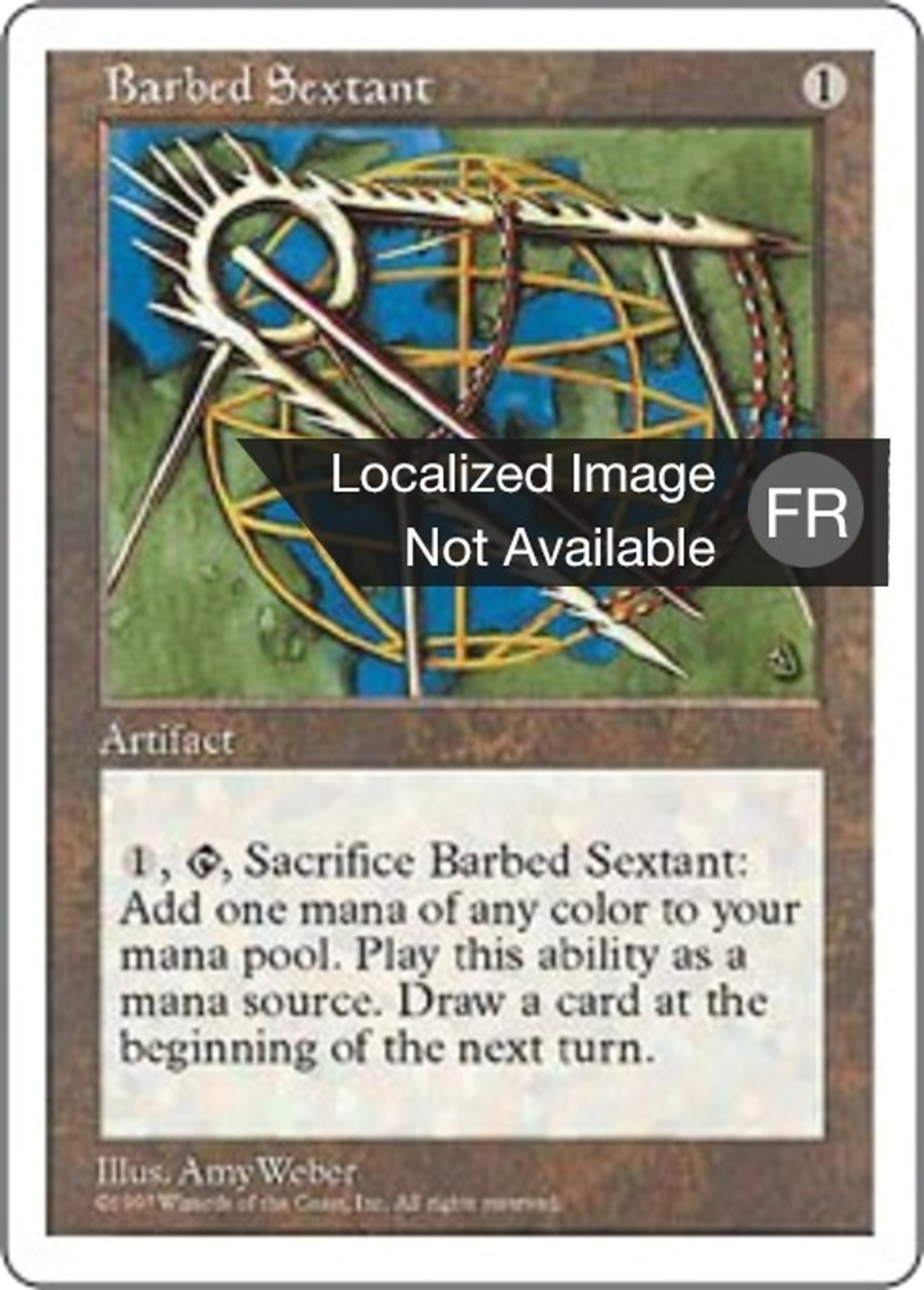 Sextant barbelé — Fifth Edition — Magic: The Gathering
