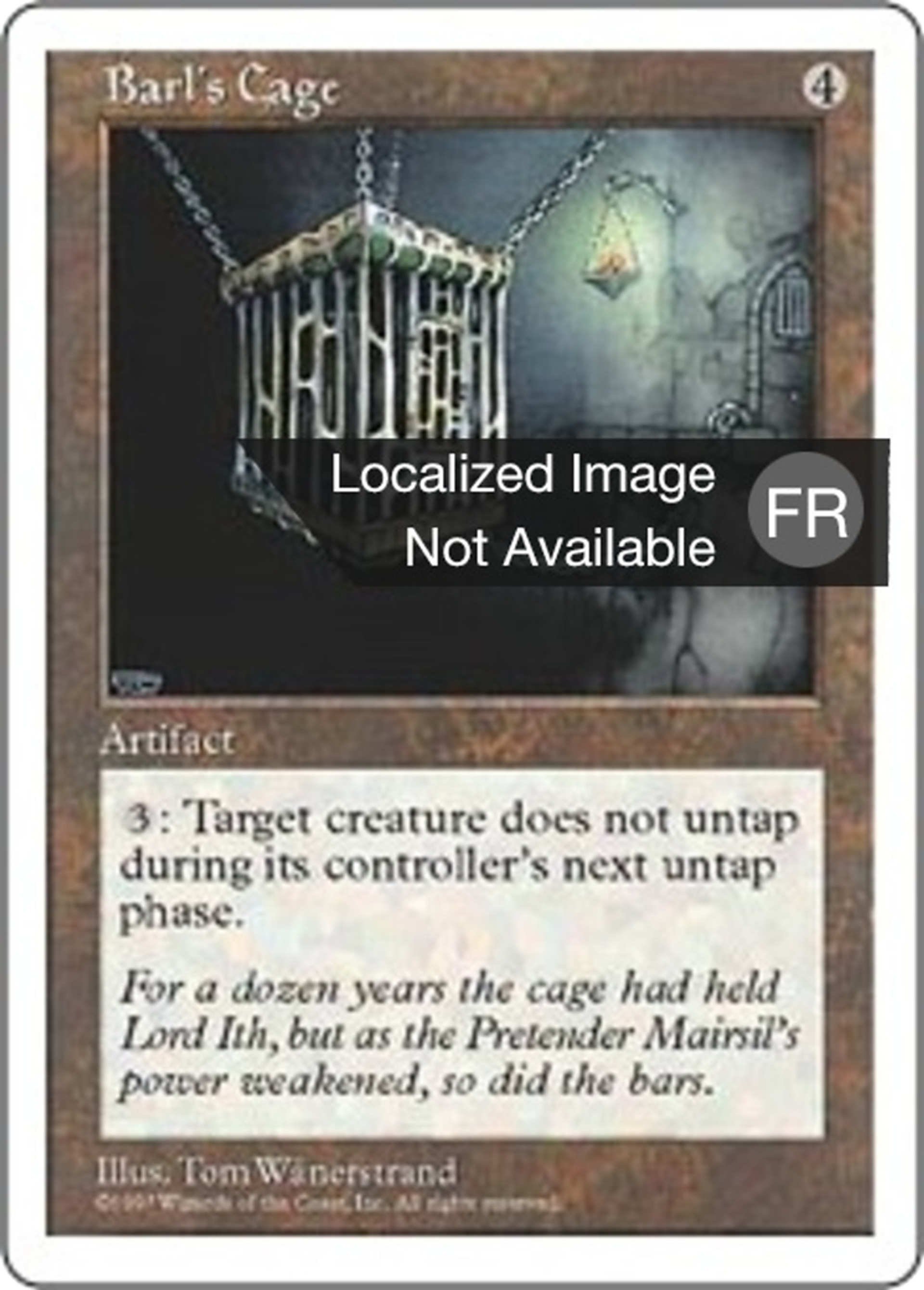 Cage de Barl — Fifth Edition — Magic: The Gathering