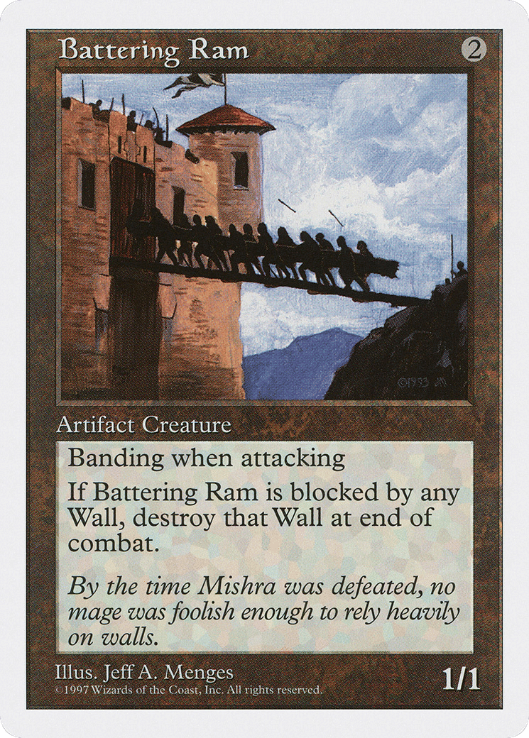 Battering Ram — Fifth Edition — Magic: The Gathering