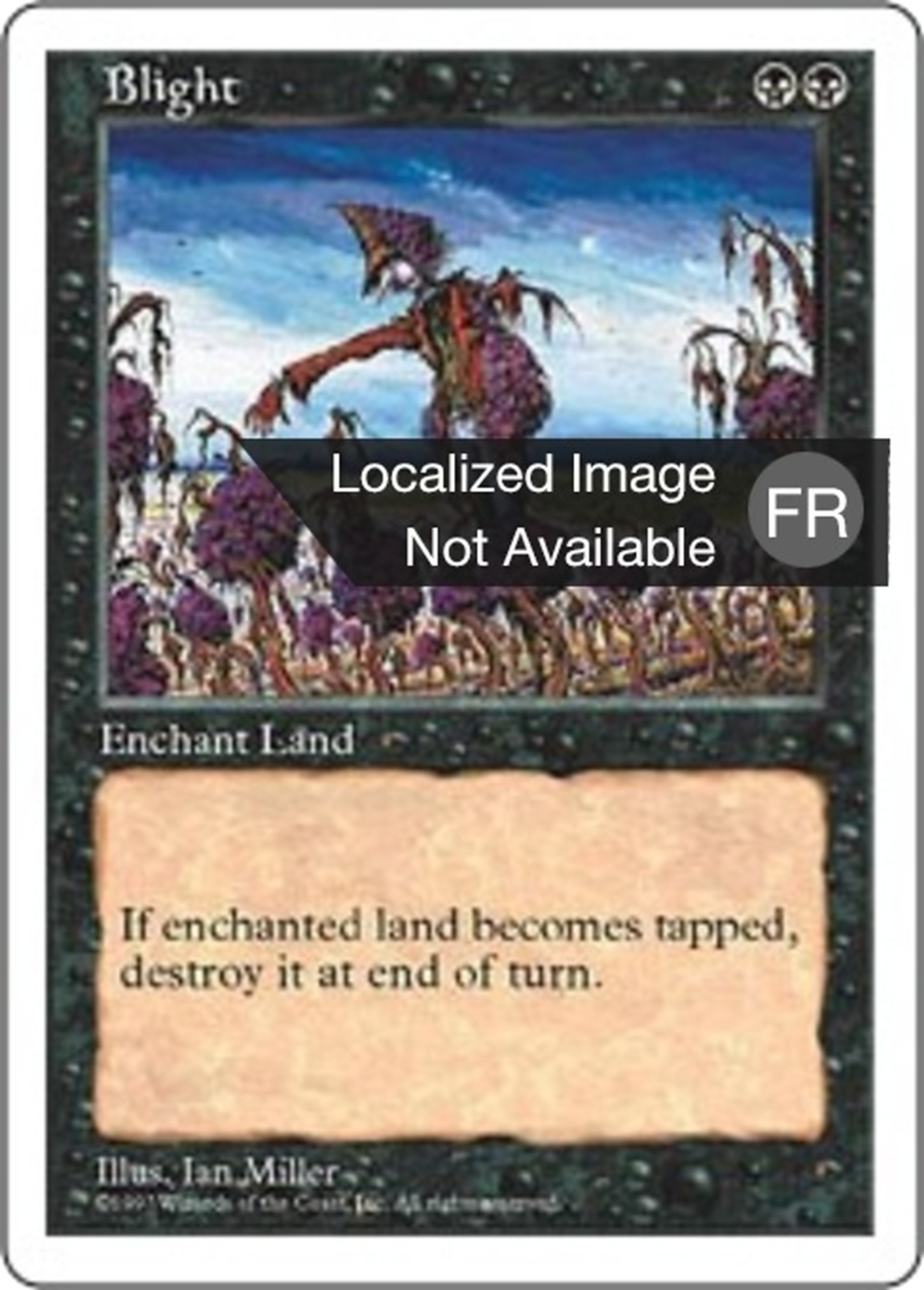 Flétrissement — Fifth Edition — Magic: The Gathering