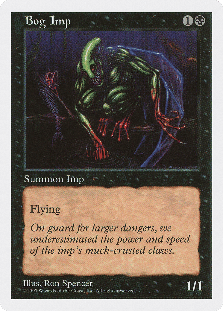 Bog Imp — Fifth Edition — Magic: The Gathering