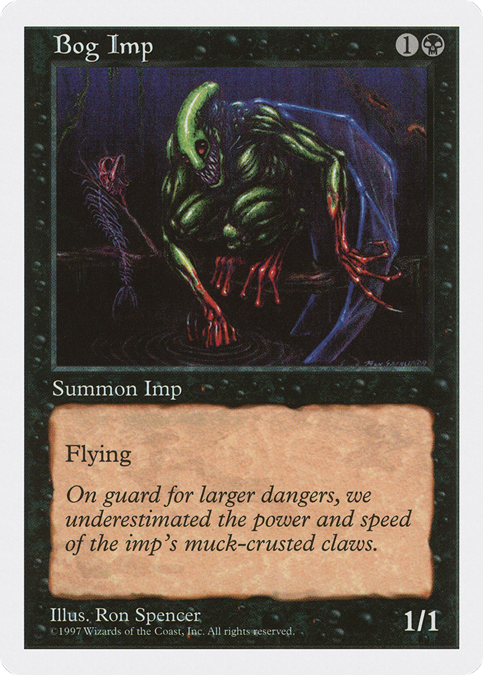 Bog Imp — Fifth Edition — Magic: The Gathering