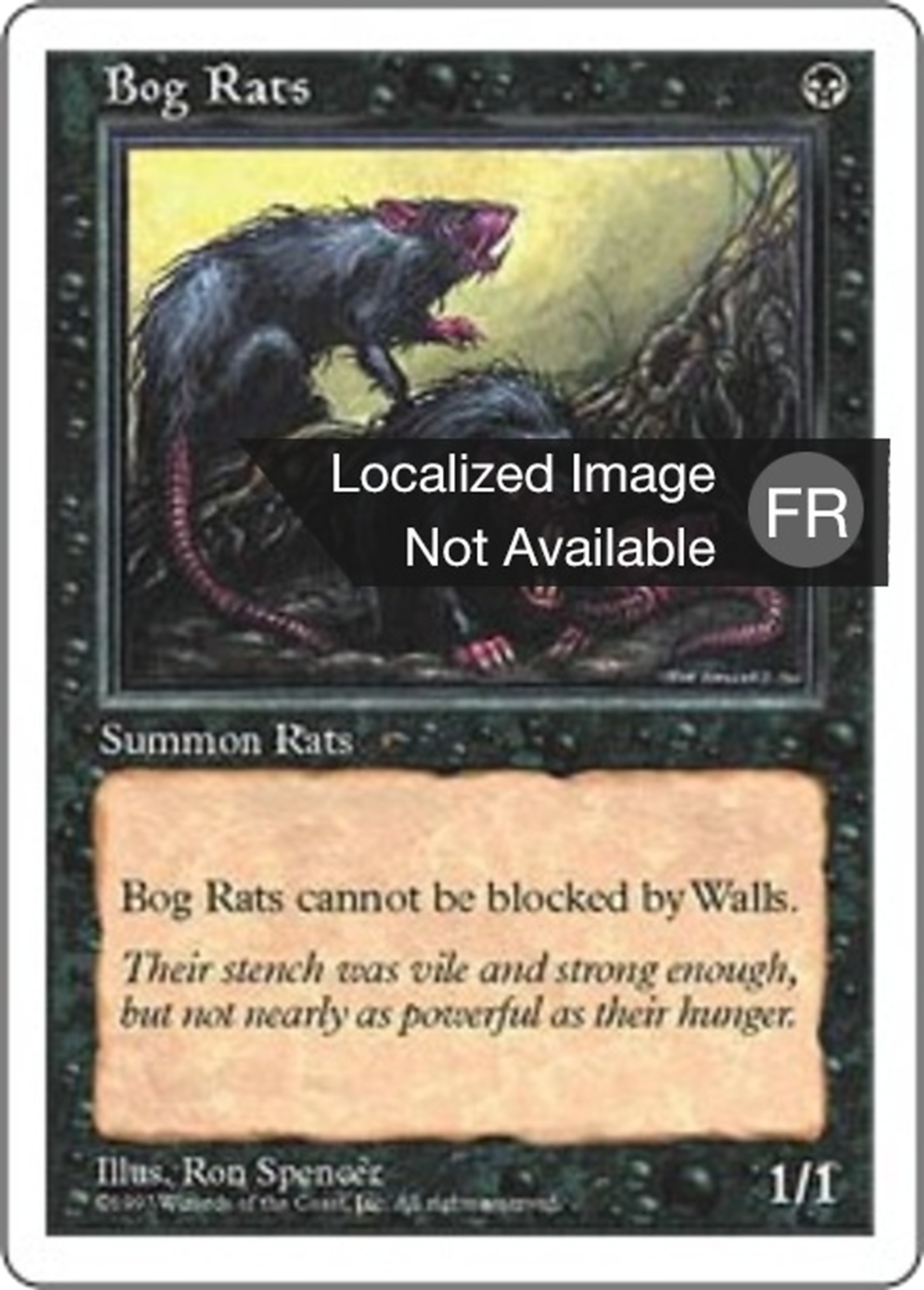 Rats des marécages — Fifth Edition — Magic: The Gathering