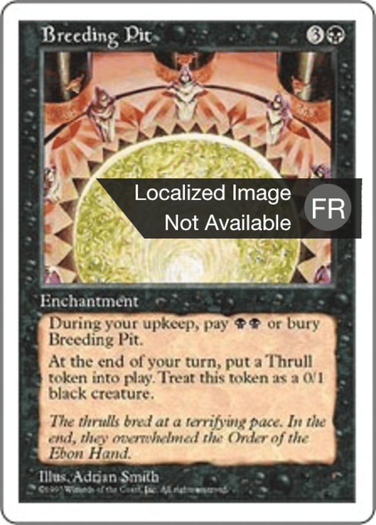 Fosse d'élevage — Fifth Edition — Magic: The Gathering