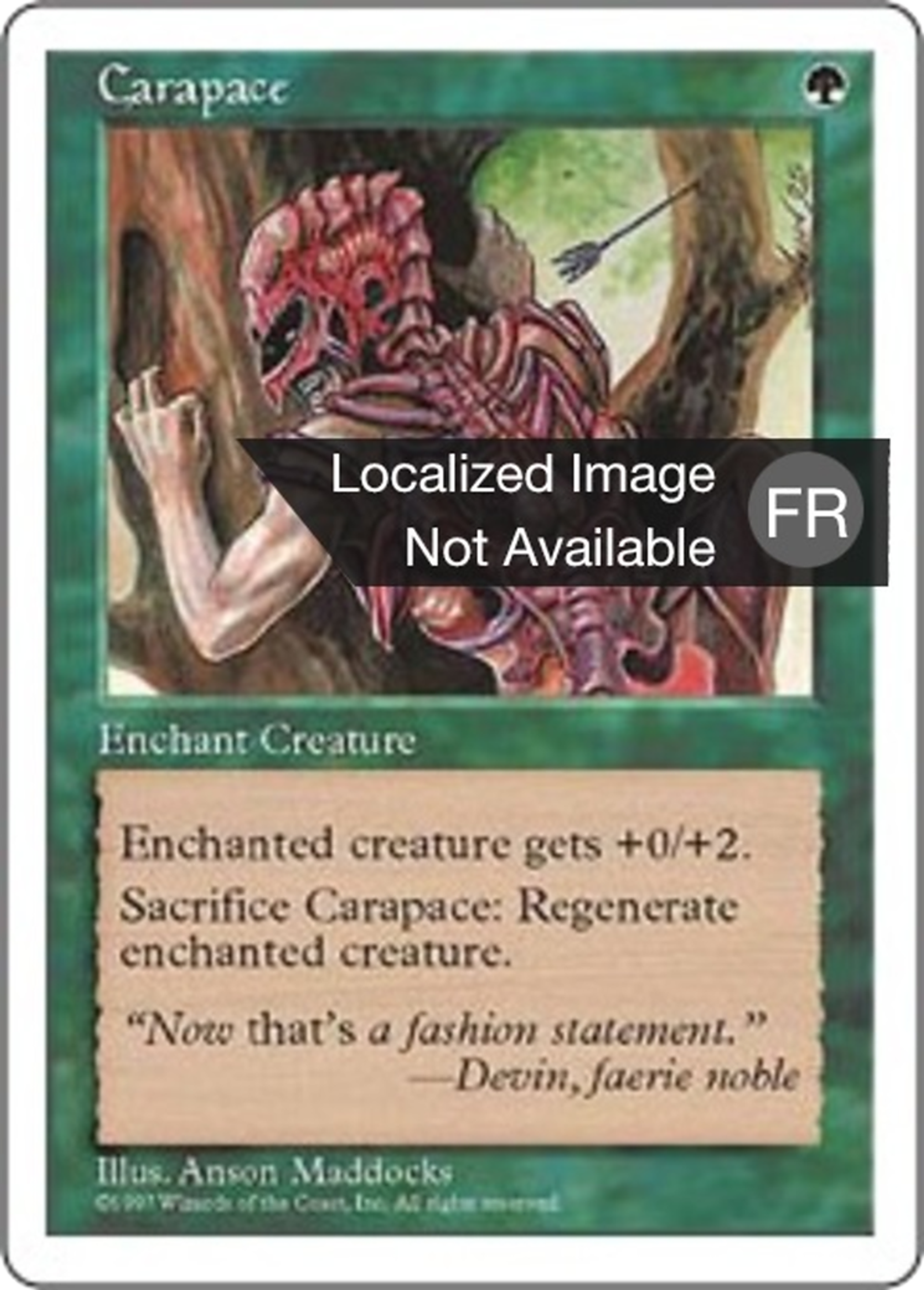 Carapace — Fifth Edition — Magic: The Gathering
