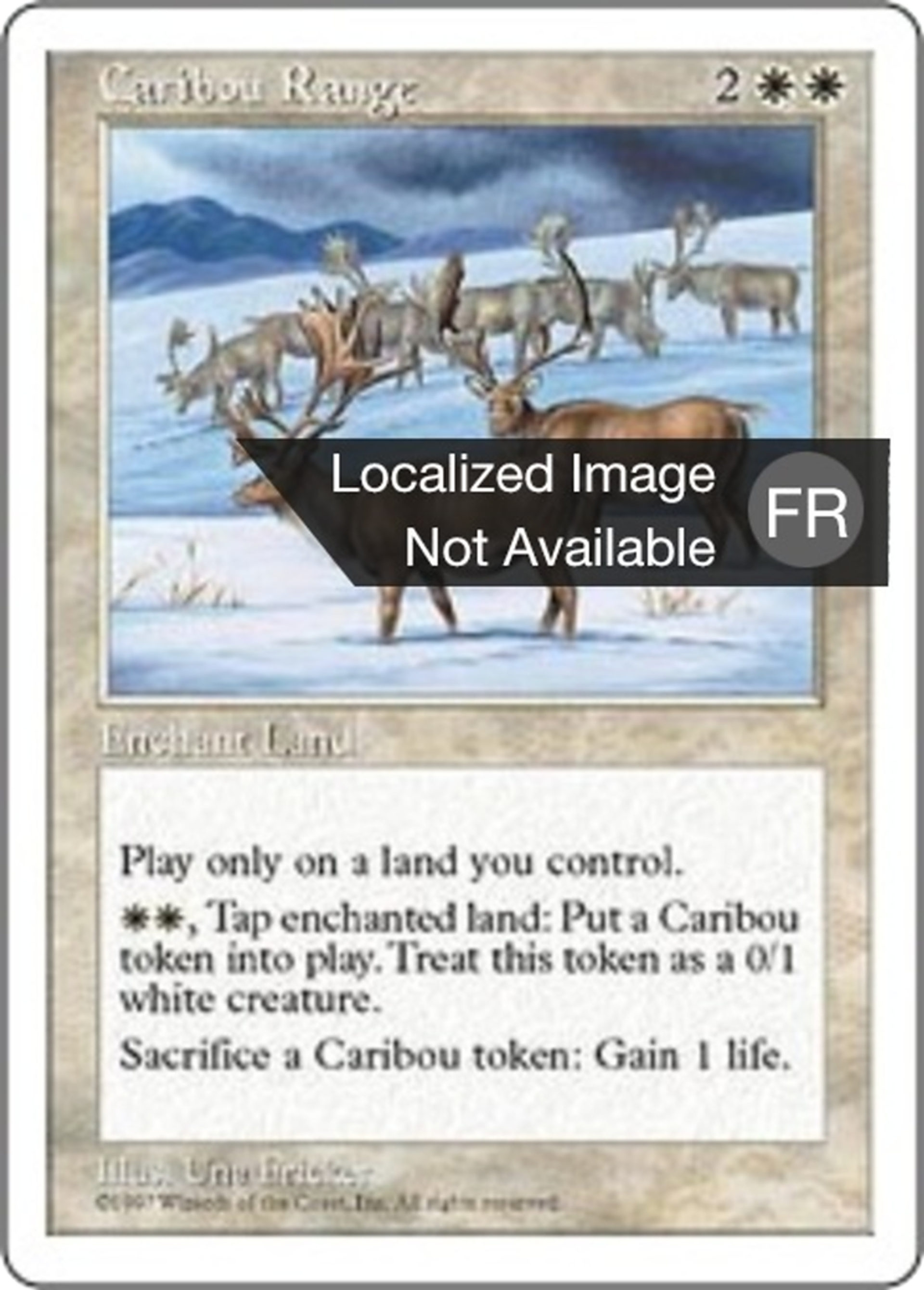 Contrée des caribous — Fifth Edition — Magic: The Gathering