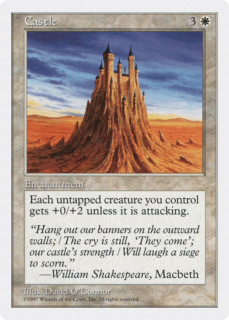 Castle — Fifth Edition — Magic: The Gathering