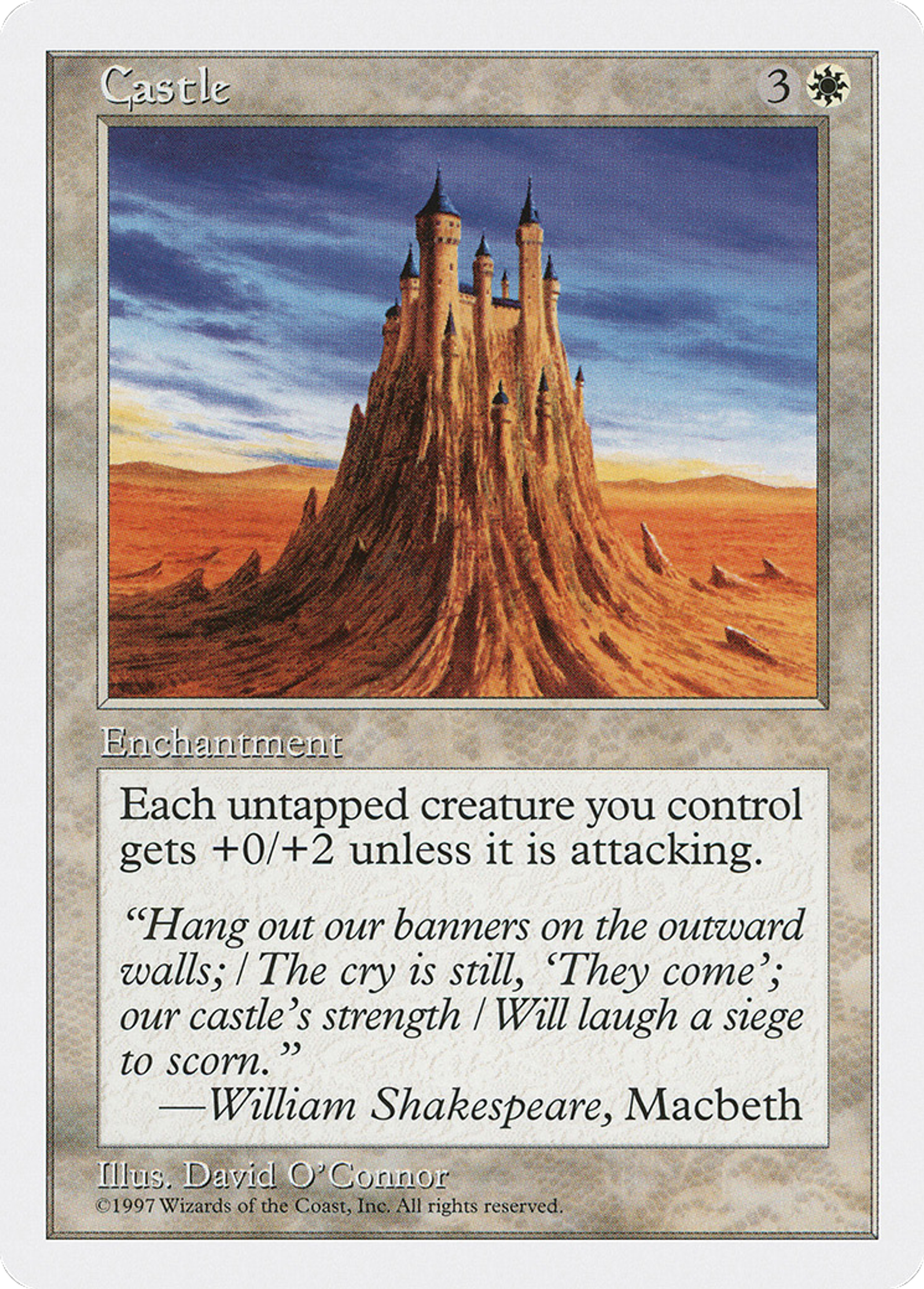 Castle — Fifth Edition — Magic: The Gathering