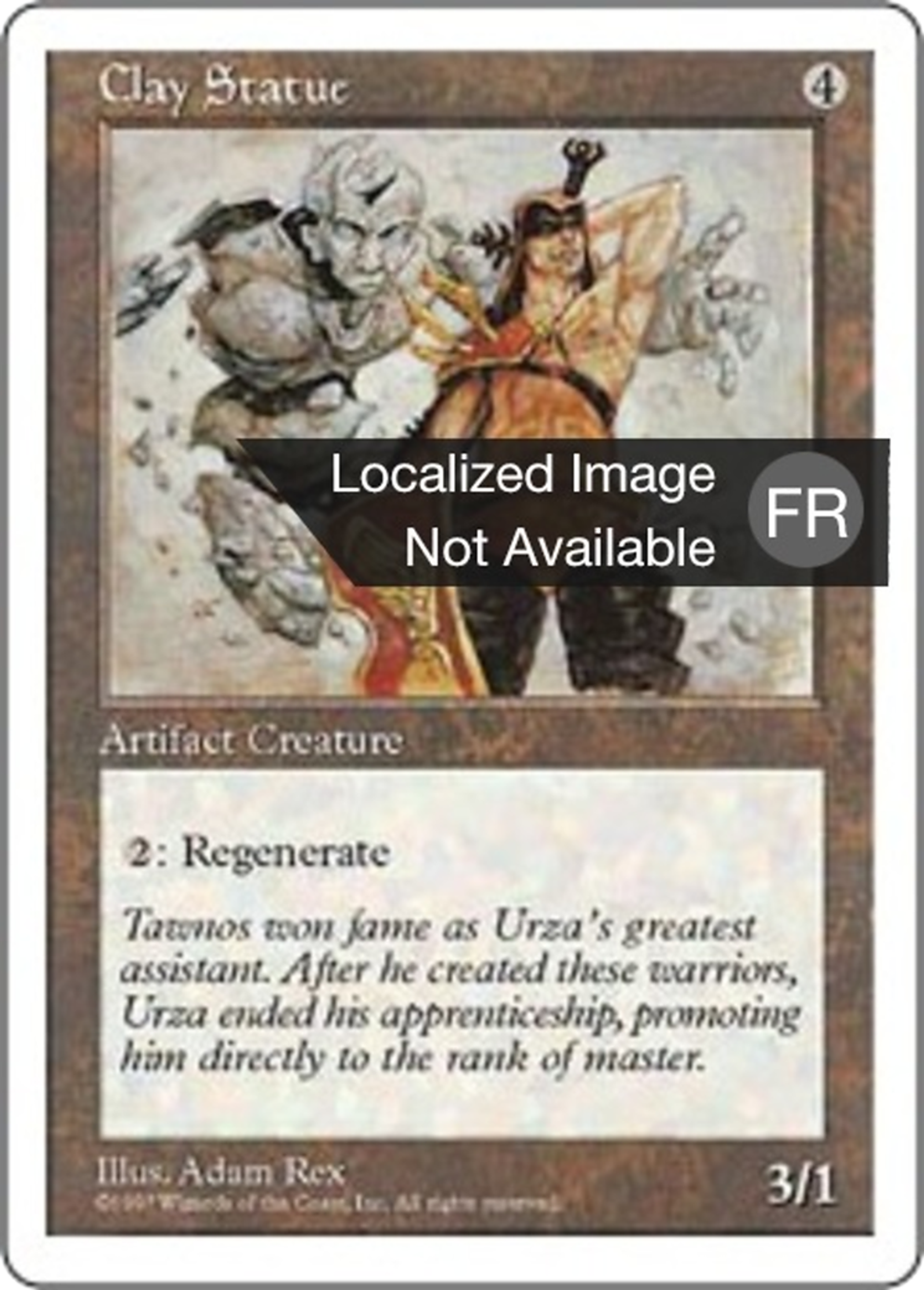 Statue d'argile — Fifth Edition — Magic: The Gathering