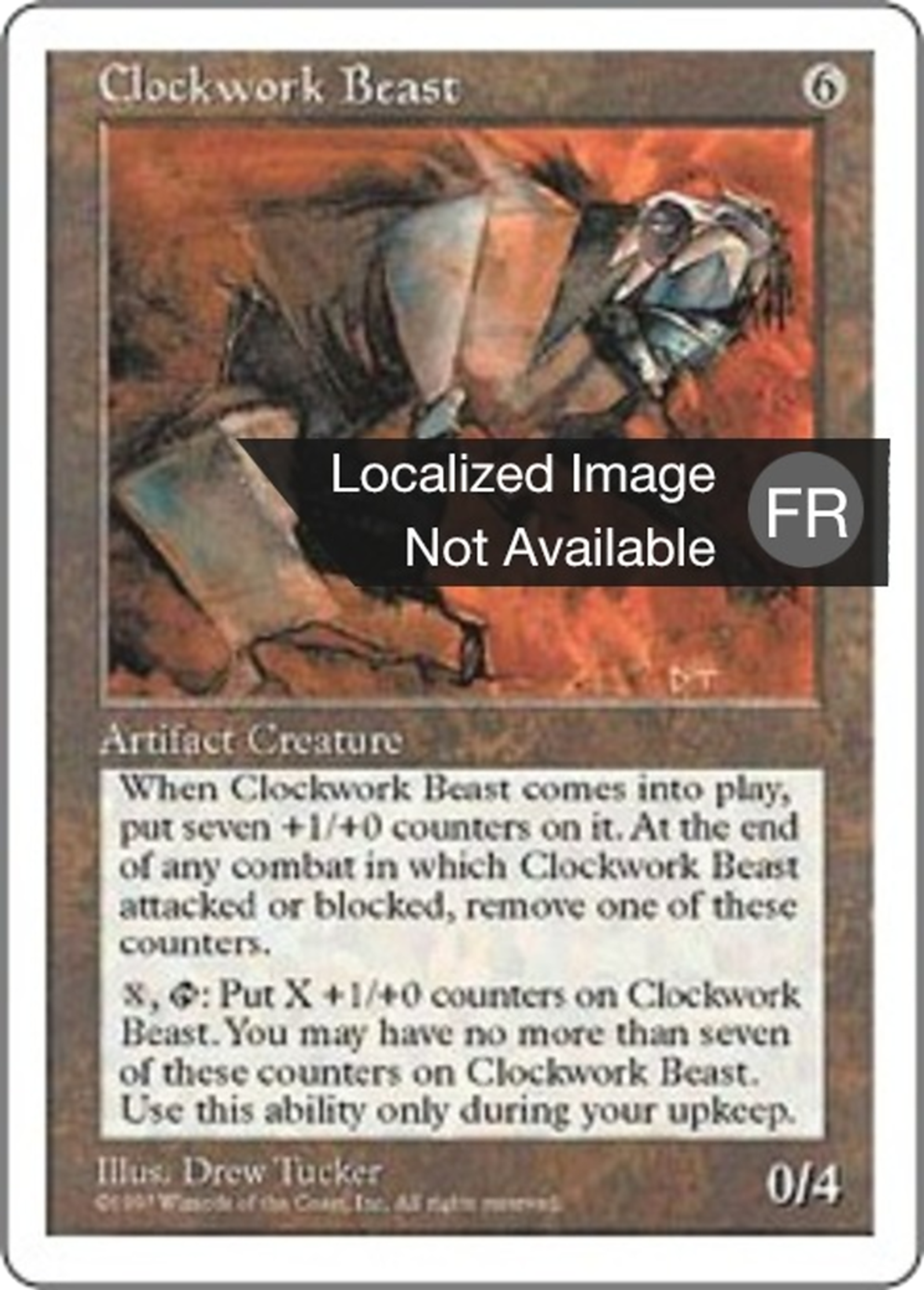 Bête mécanique — Fifth Edition — Magic: The Gathering
