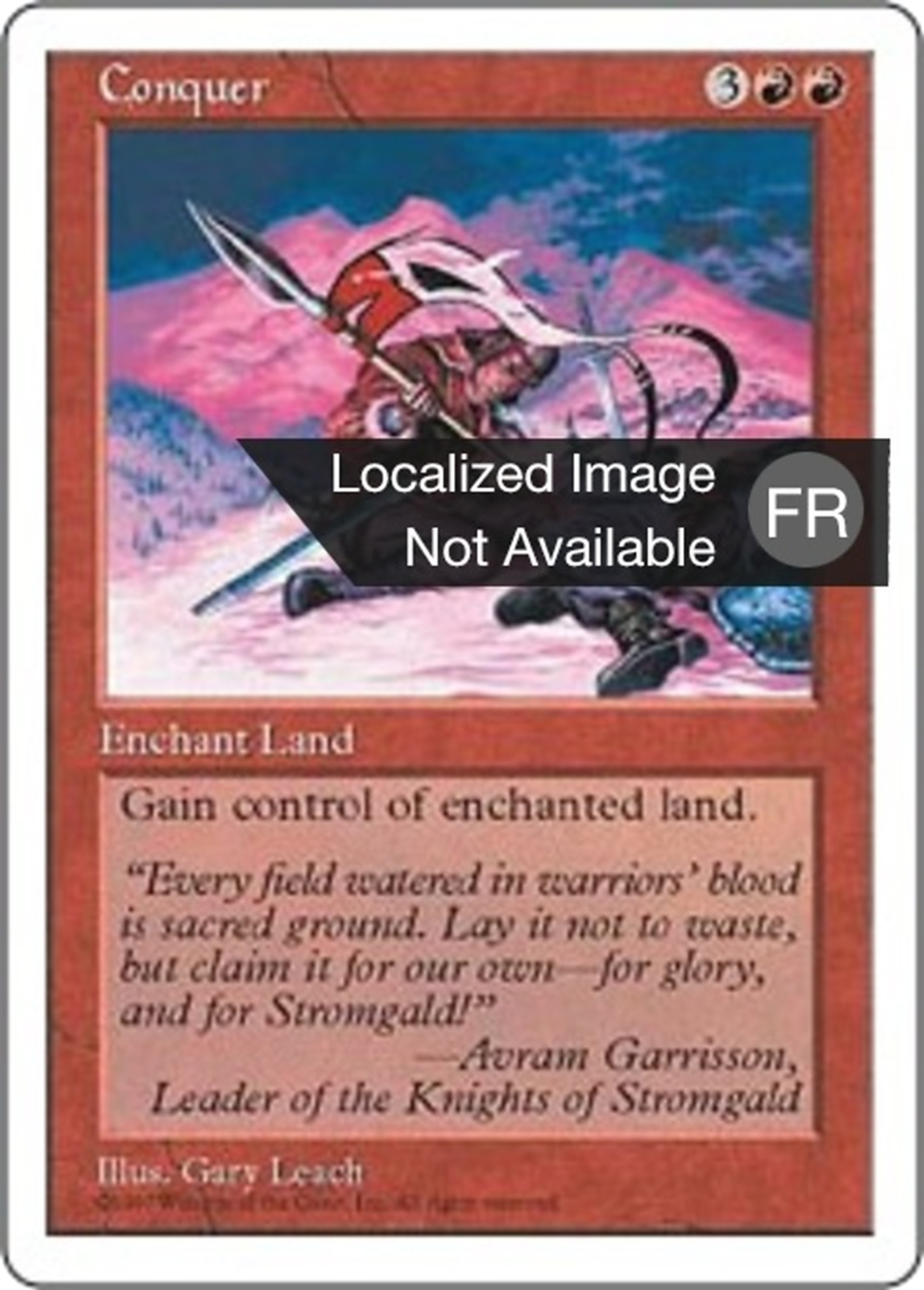 Conquête — Fifth Edition — Magic: The Gathering
