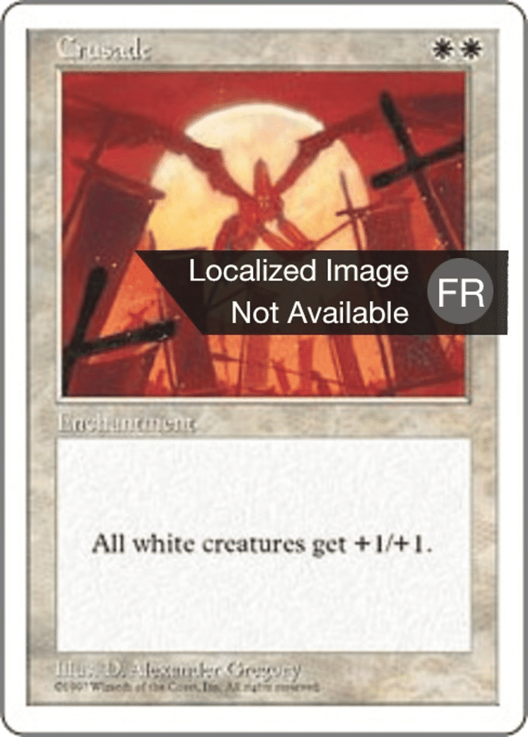 Croisade — Fifth Edition — Magic: The Gathering