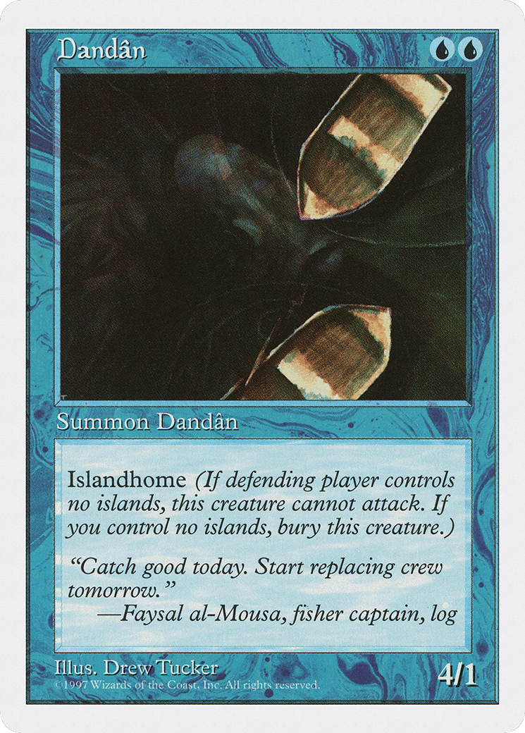 Dandân — Fifth Edition — Magic: The Gathering