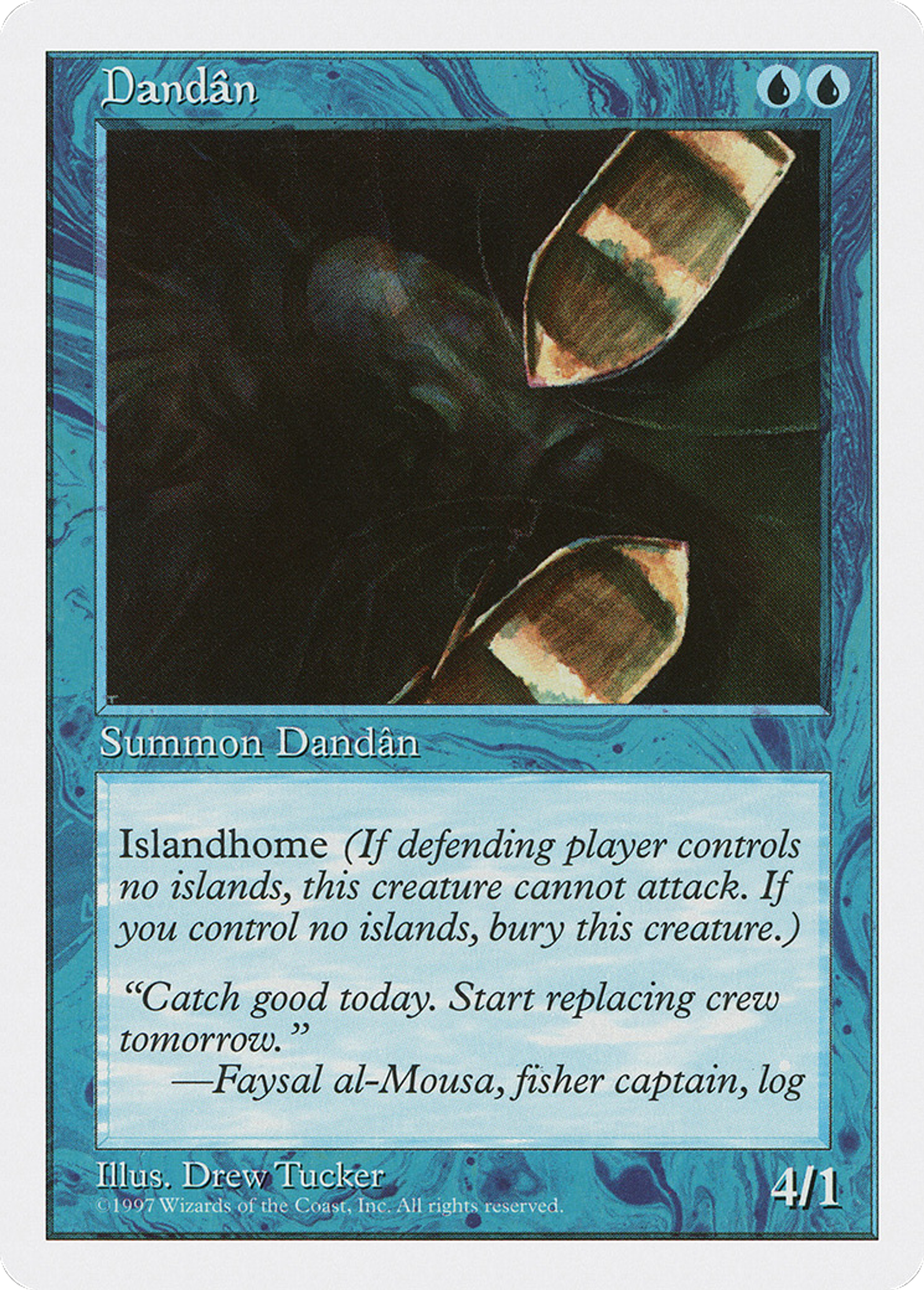 Dandân — Fifth Edition — Magic: The Gathering