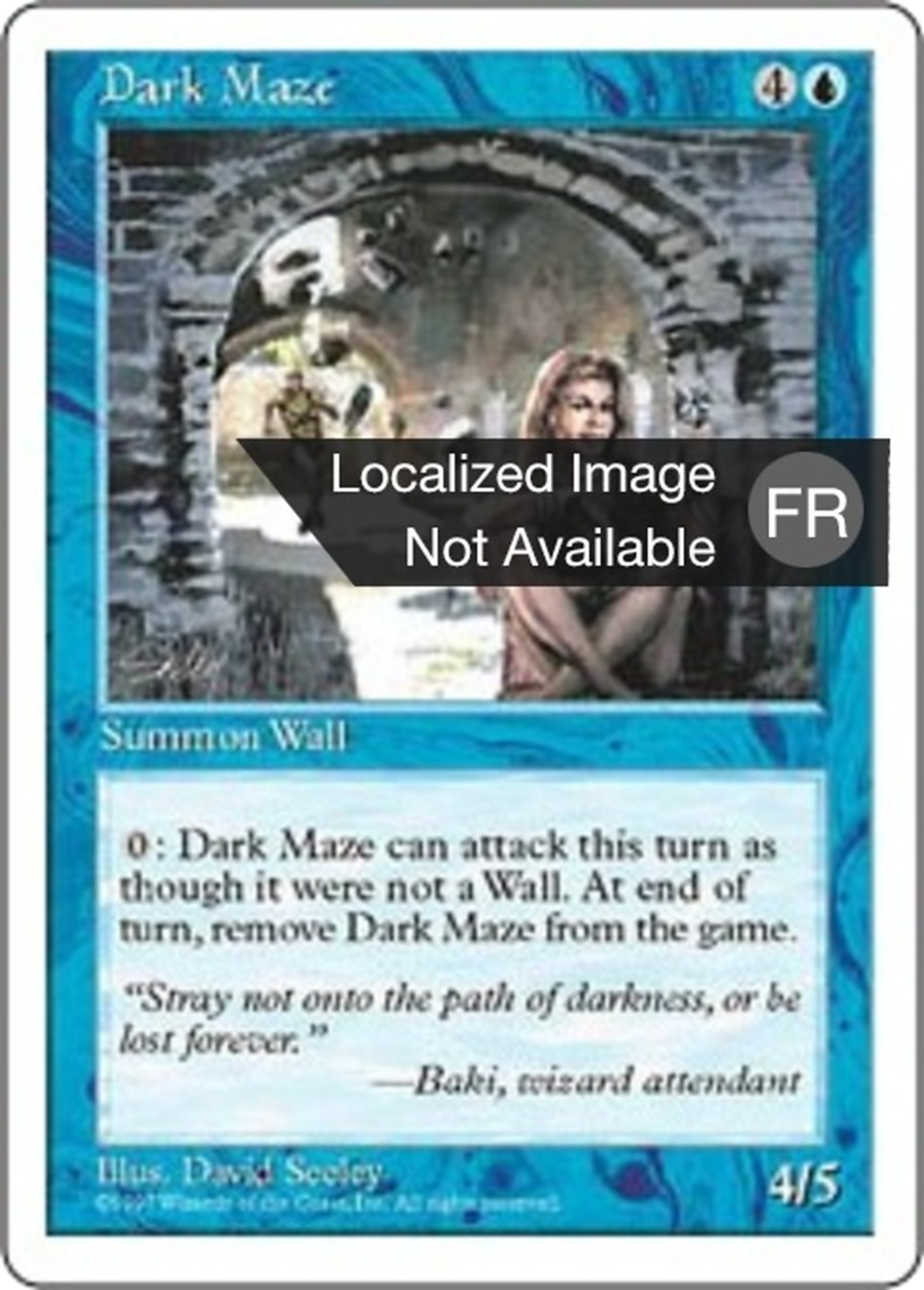 Obscur dédale — Fifth Edition — Magic: The Gathering