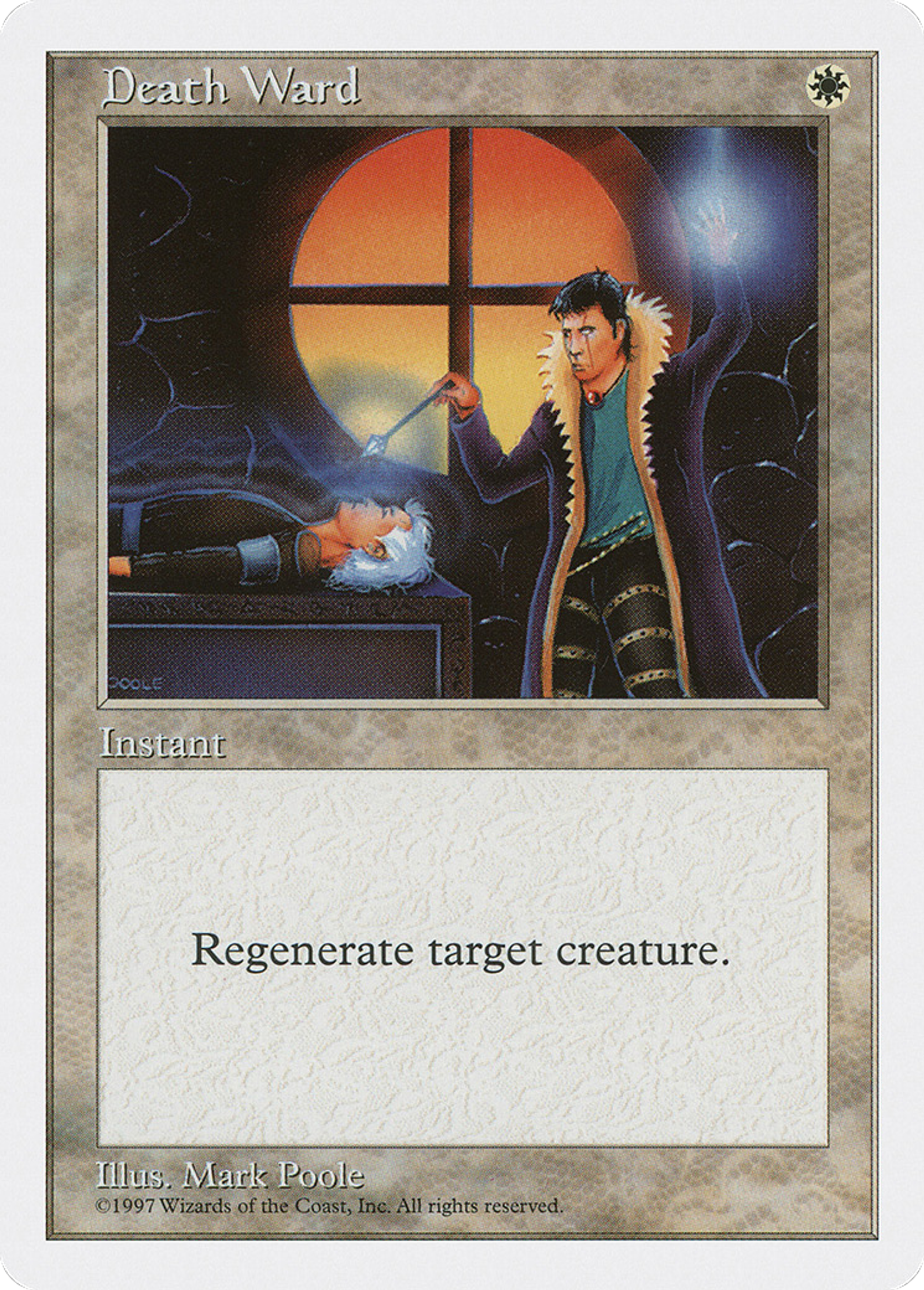 Death Ward — Fifth Edition — Magic: The Gathering
