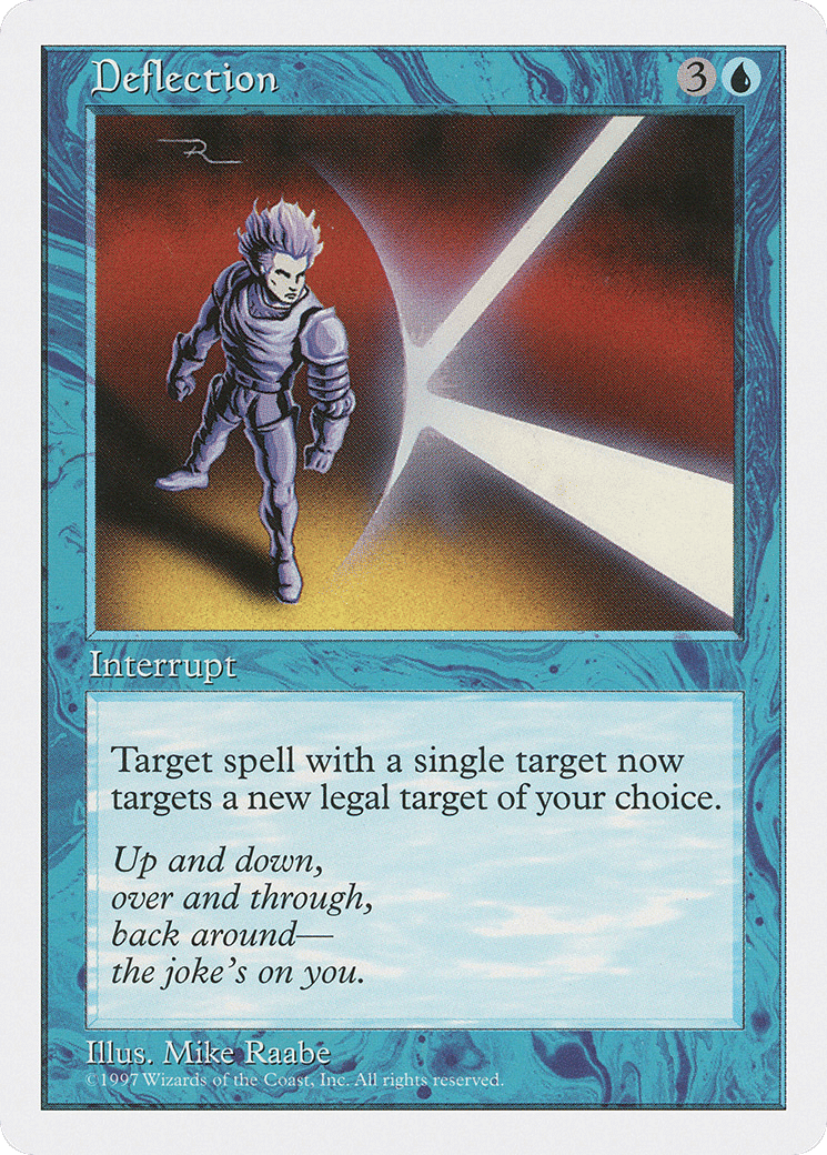 Deflection — Fifth Edition — Magic: The Gathering