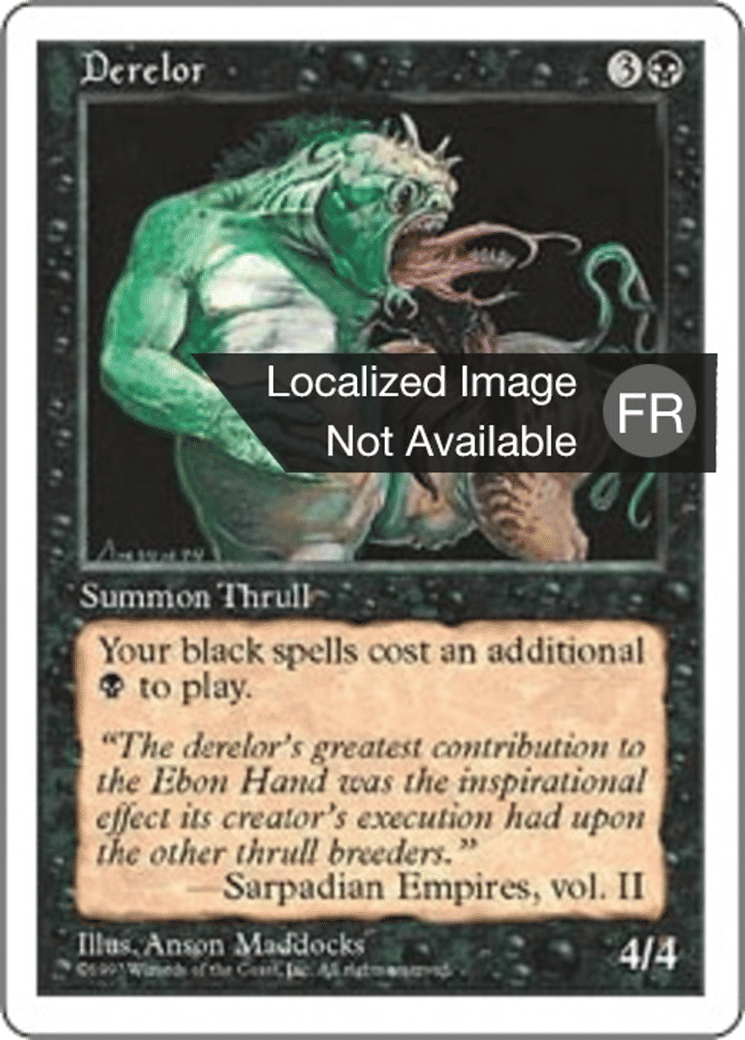 Dérelor — Fifth Edition — Magic: The Gathering
