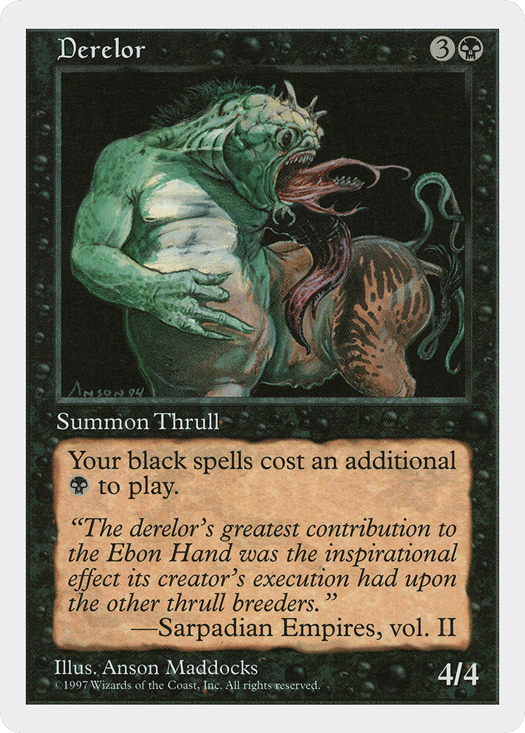 Derelor — Fifth Edition — Magic: The Gathering