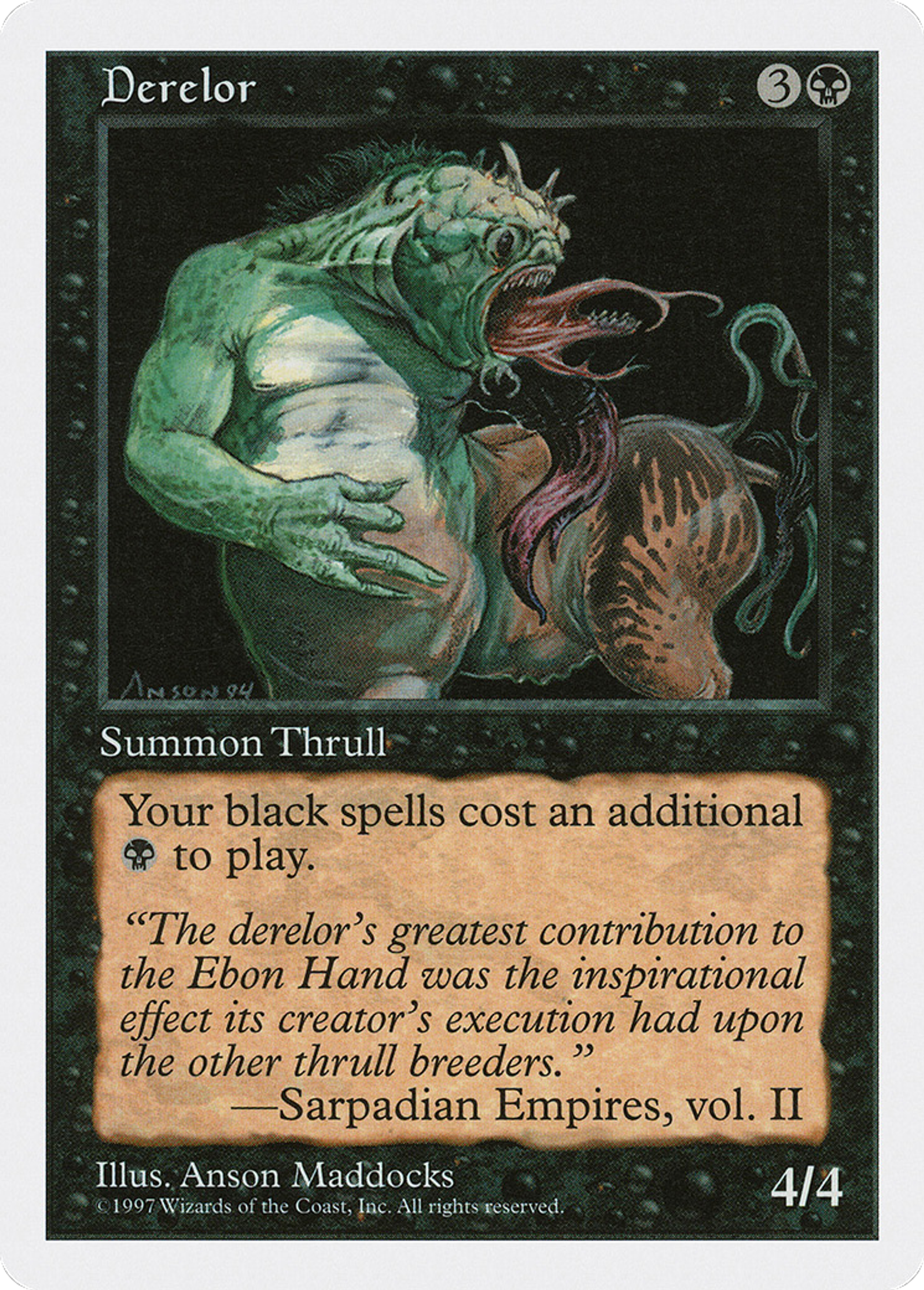 Derelor — Fifth Edition — Magic: The Gathering