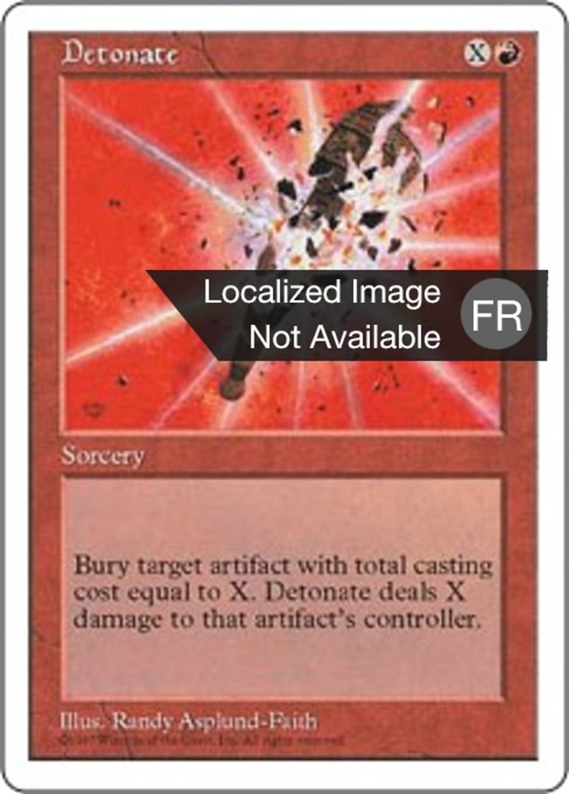 Détonation — Fifth Edition — Magic: The Gathering