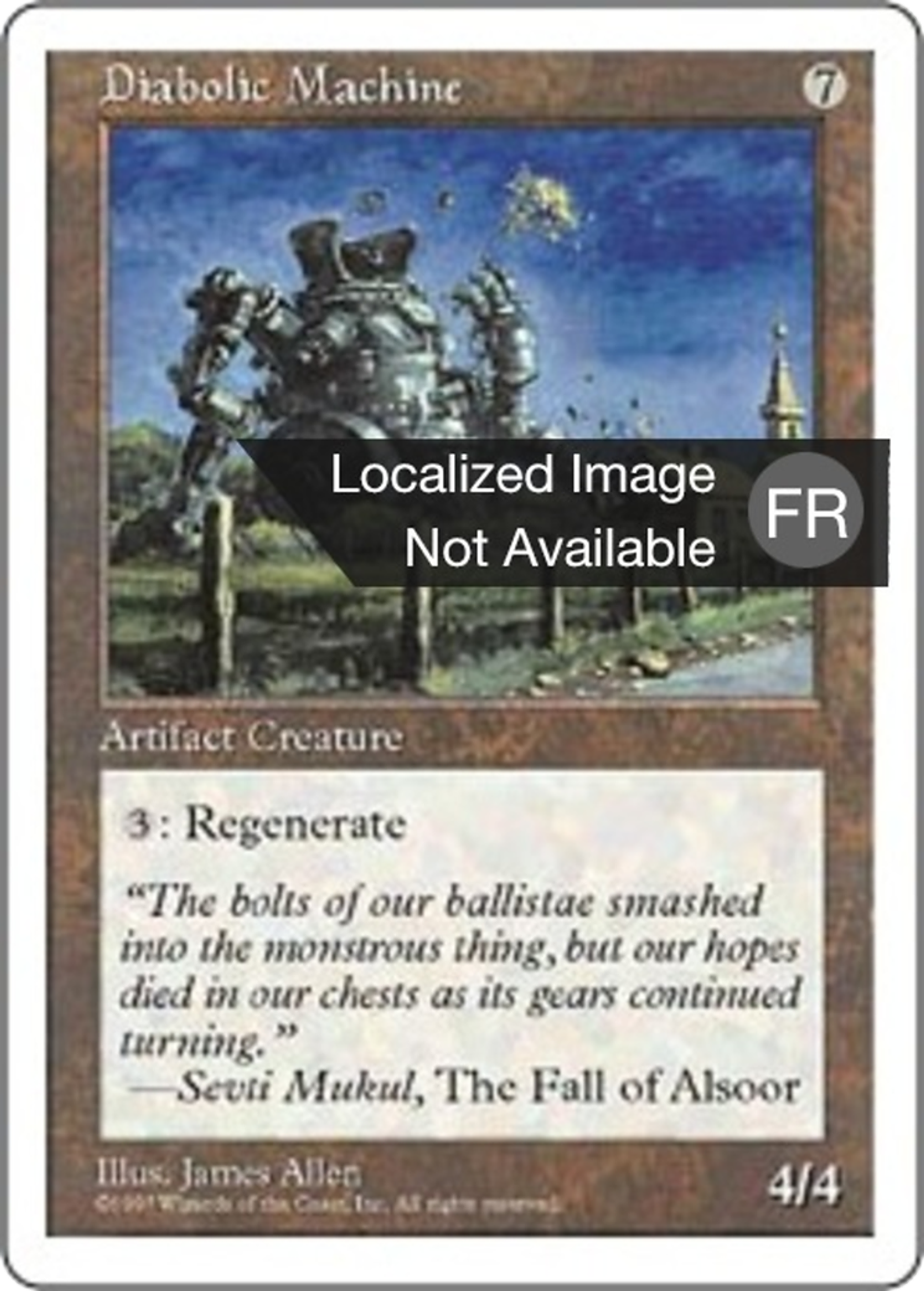 Machine diabolique — Fifth Edition — Magic: The Gathering