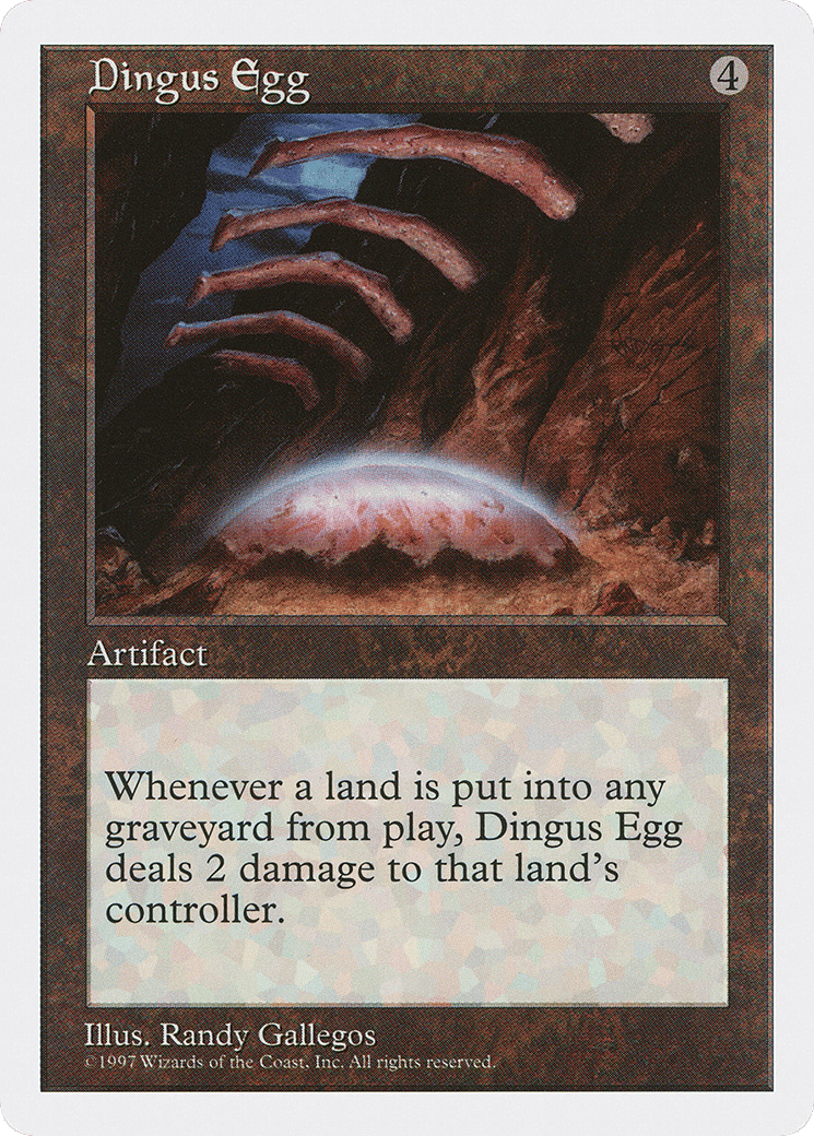 Dingus Egg — Fifth Edition — Magic: The Gathering