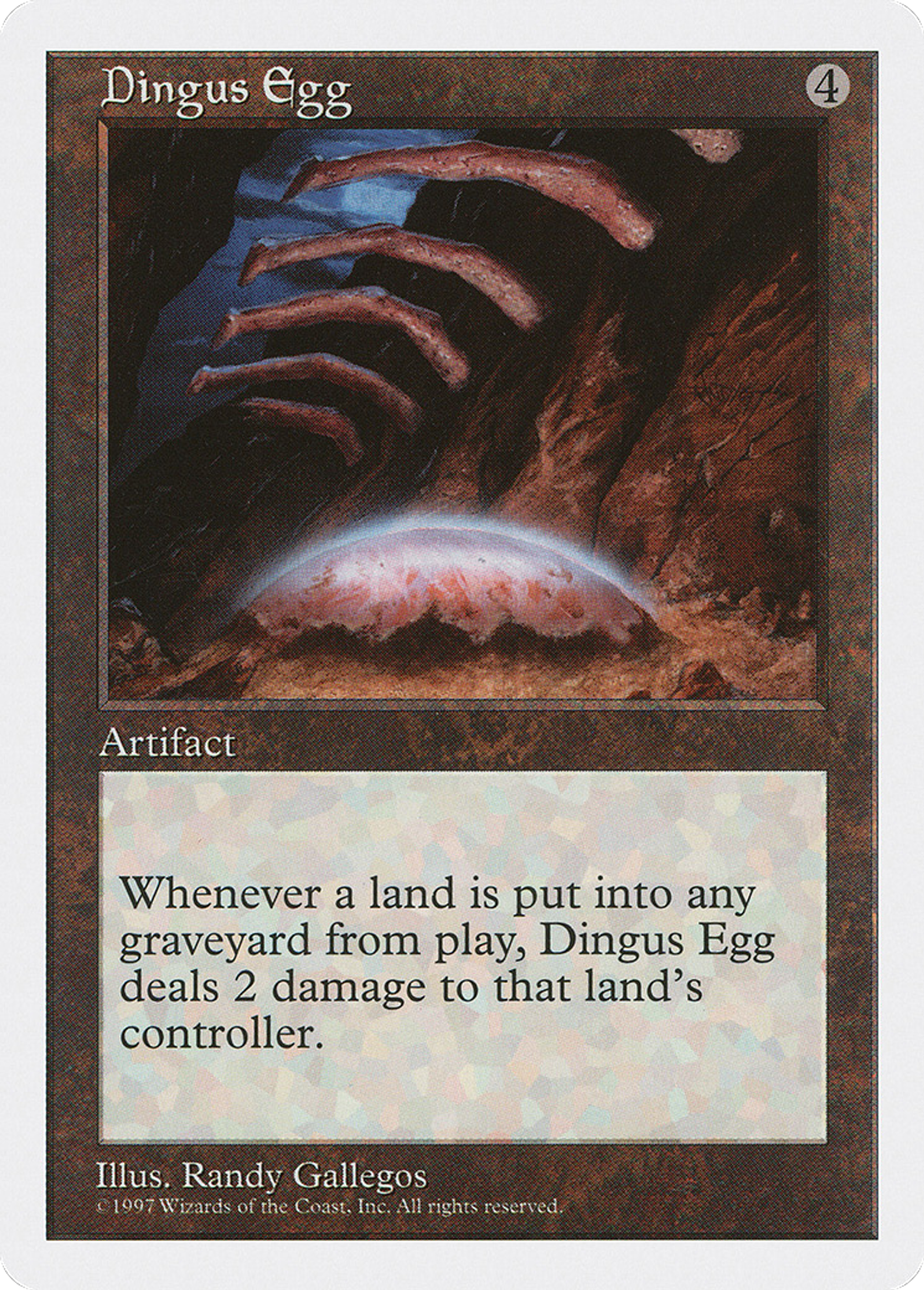 Dingus Egg — Fifth Edition — Magic: The Gathering
