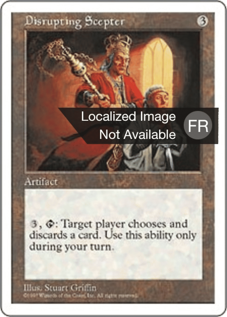 Sceptre de dislocation — Fifth Edition — Magic: The Gathering