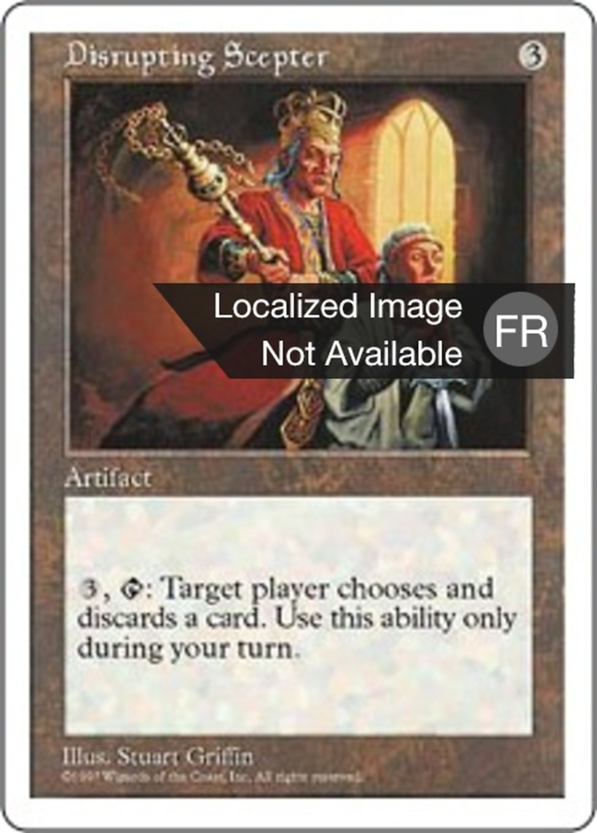 Sceptre de dislocation — Fifth Edition — Magic: The Gathering