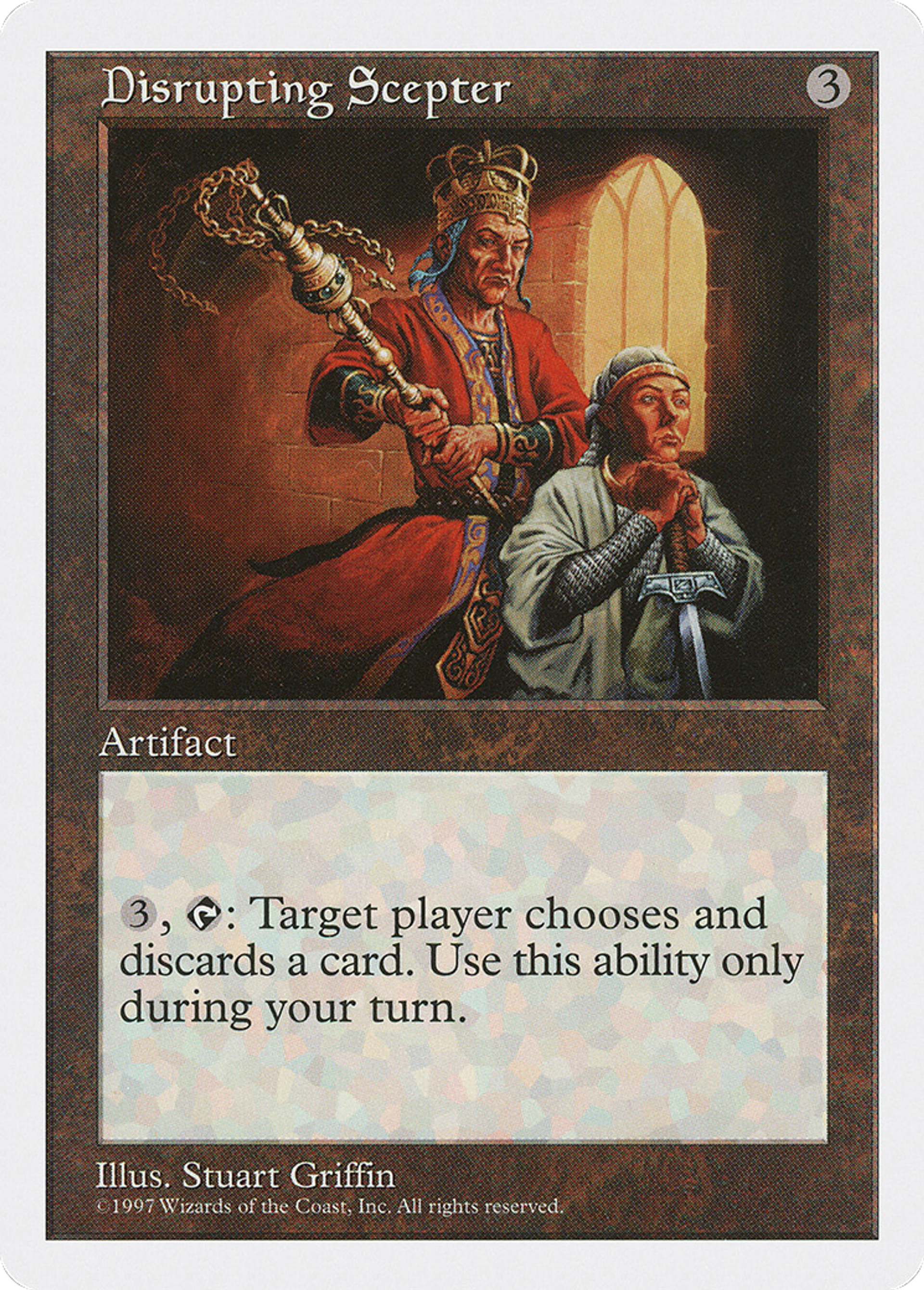 Disrupting Scepter — Fifth Edition — Magic: The Gathering