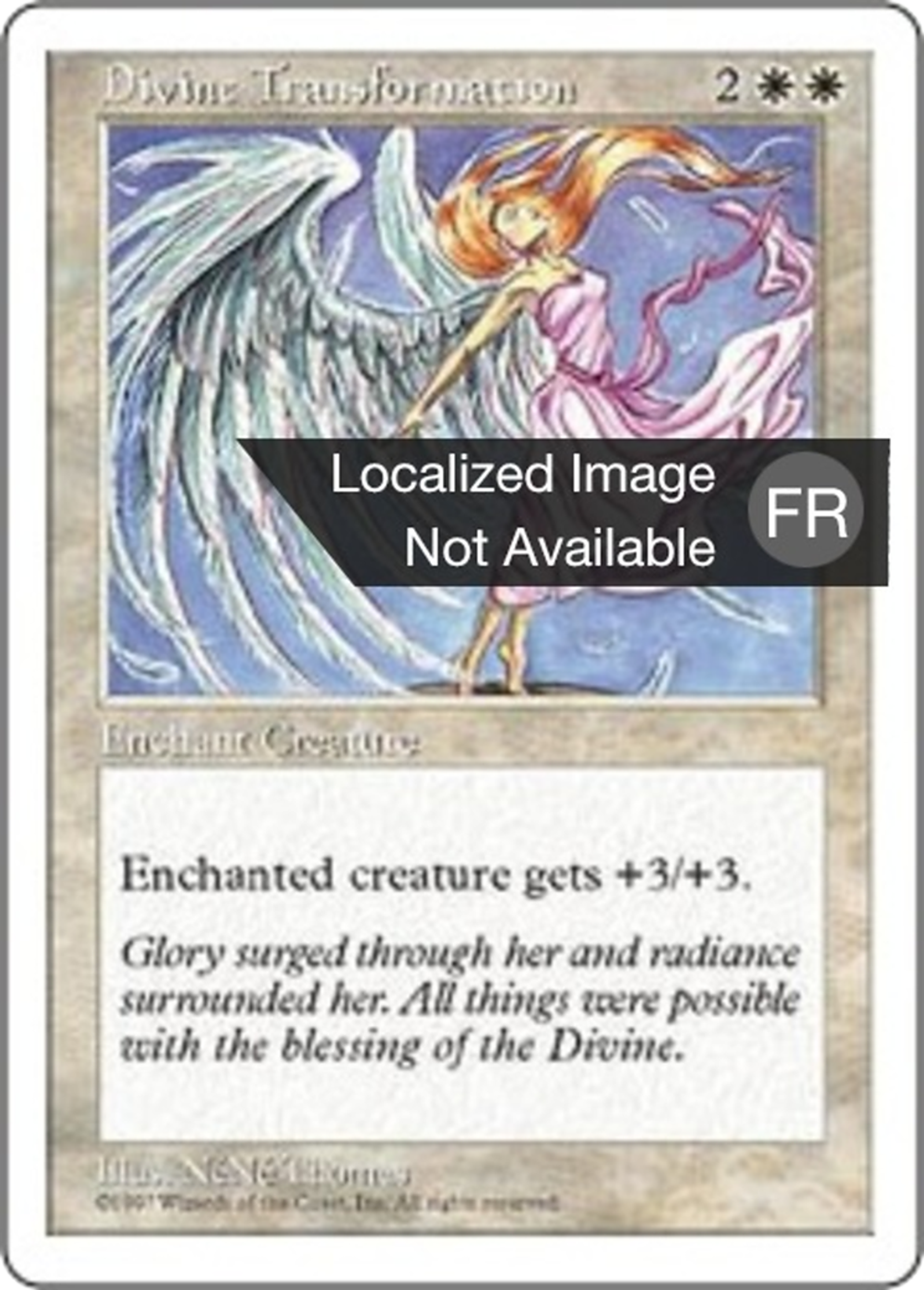 Transformation divine — Fifth Edition — Magic: The Gathering