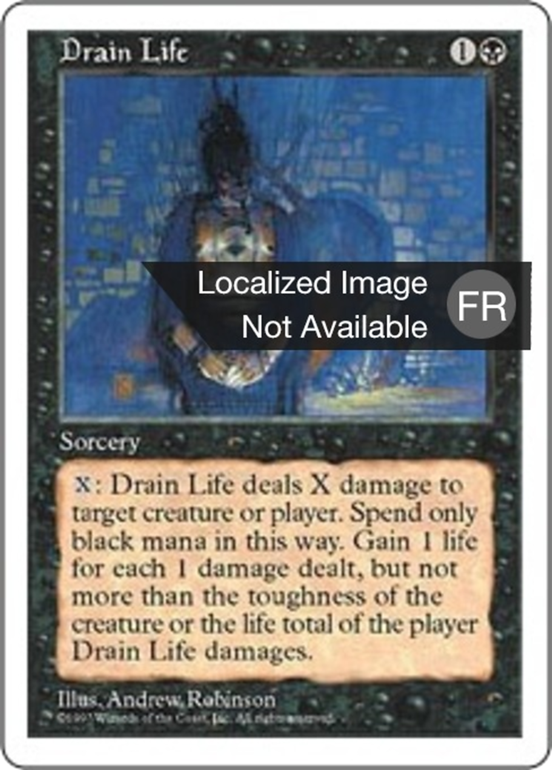 Drain de vie — Fifth Edition — Magic: The Gathering