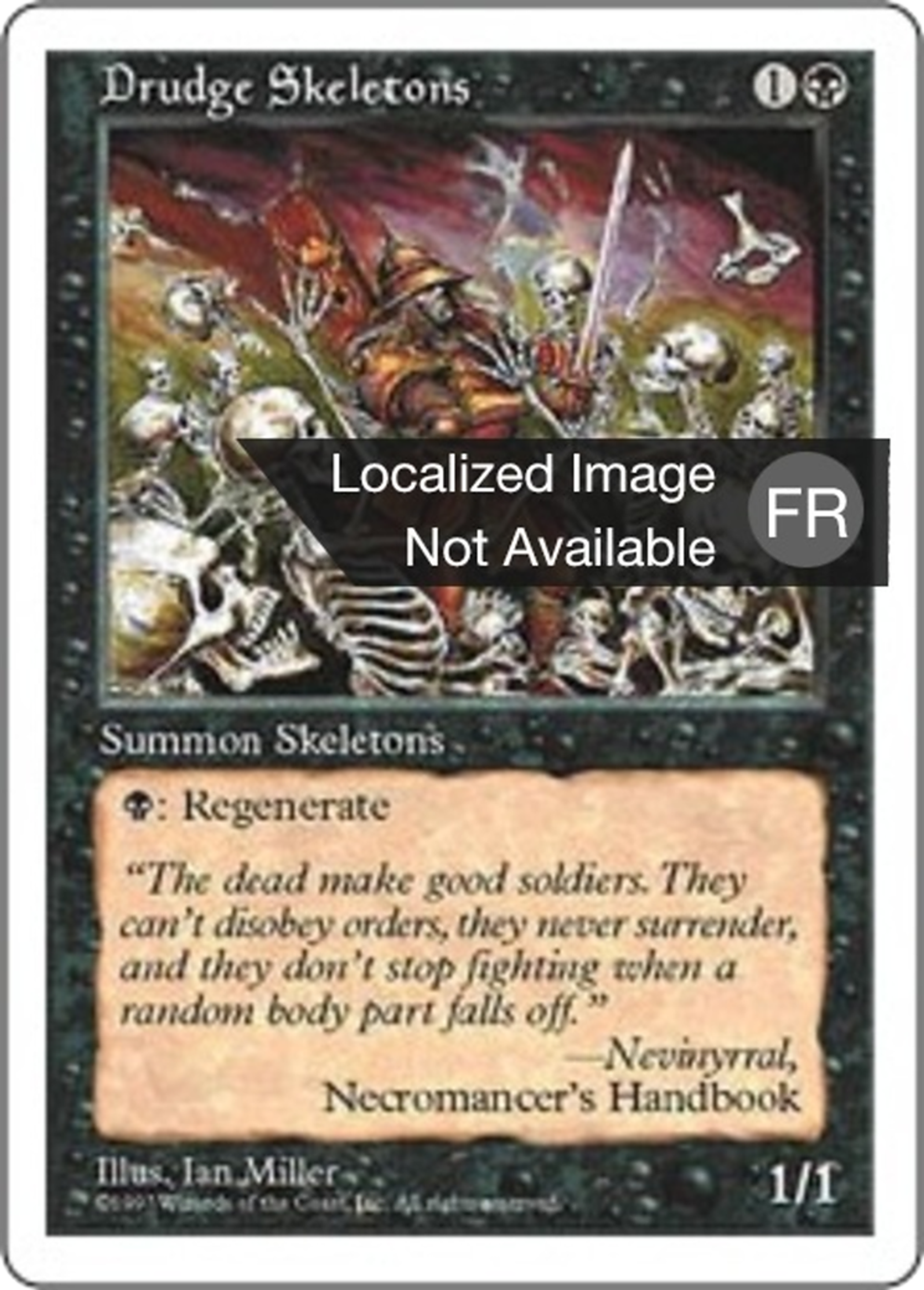Squelettes serviles — Fifth Edition — Magic: The Gathering
