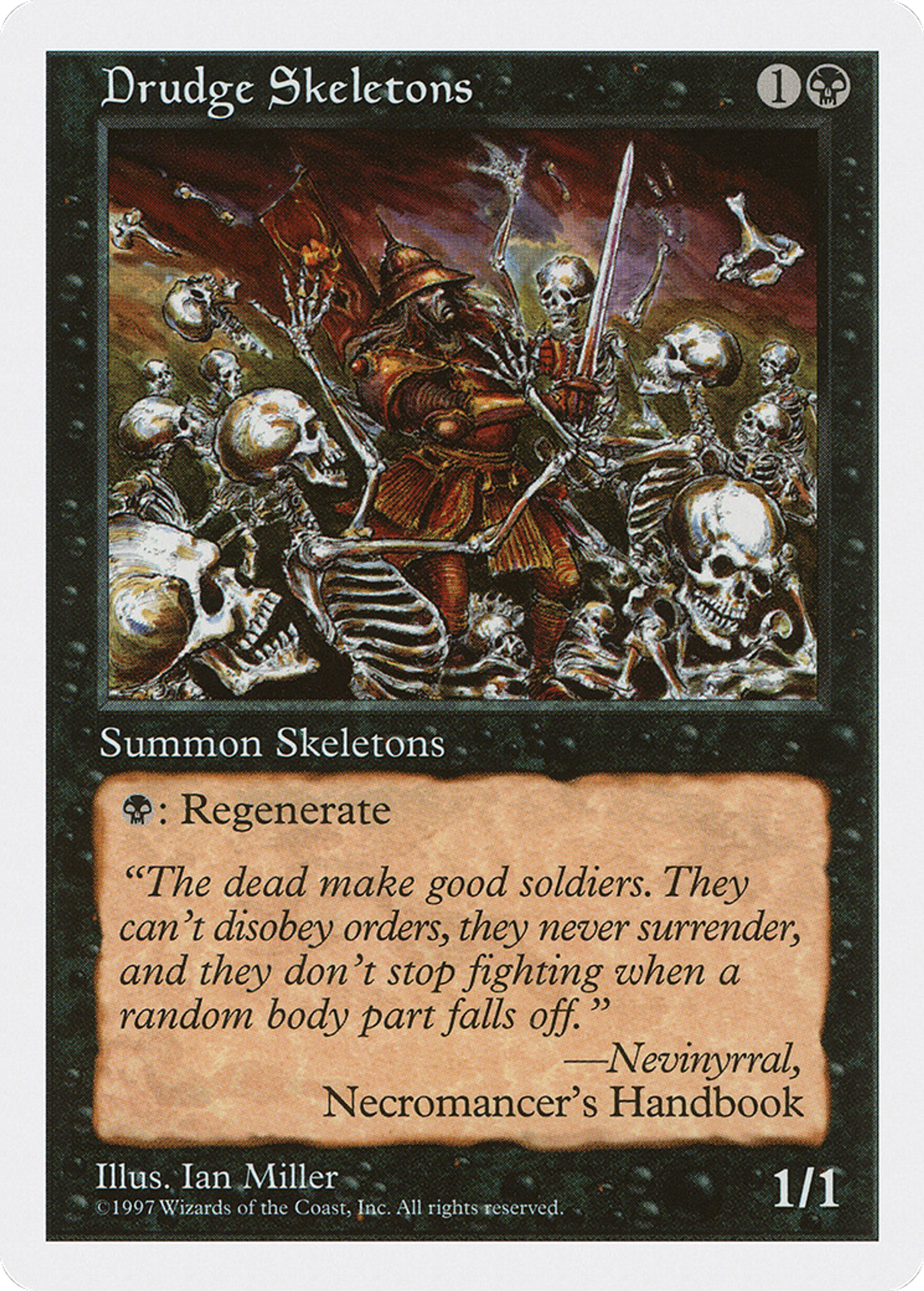 Drudge Skeletons — Fifth Edition — Magic: The Gathering