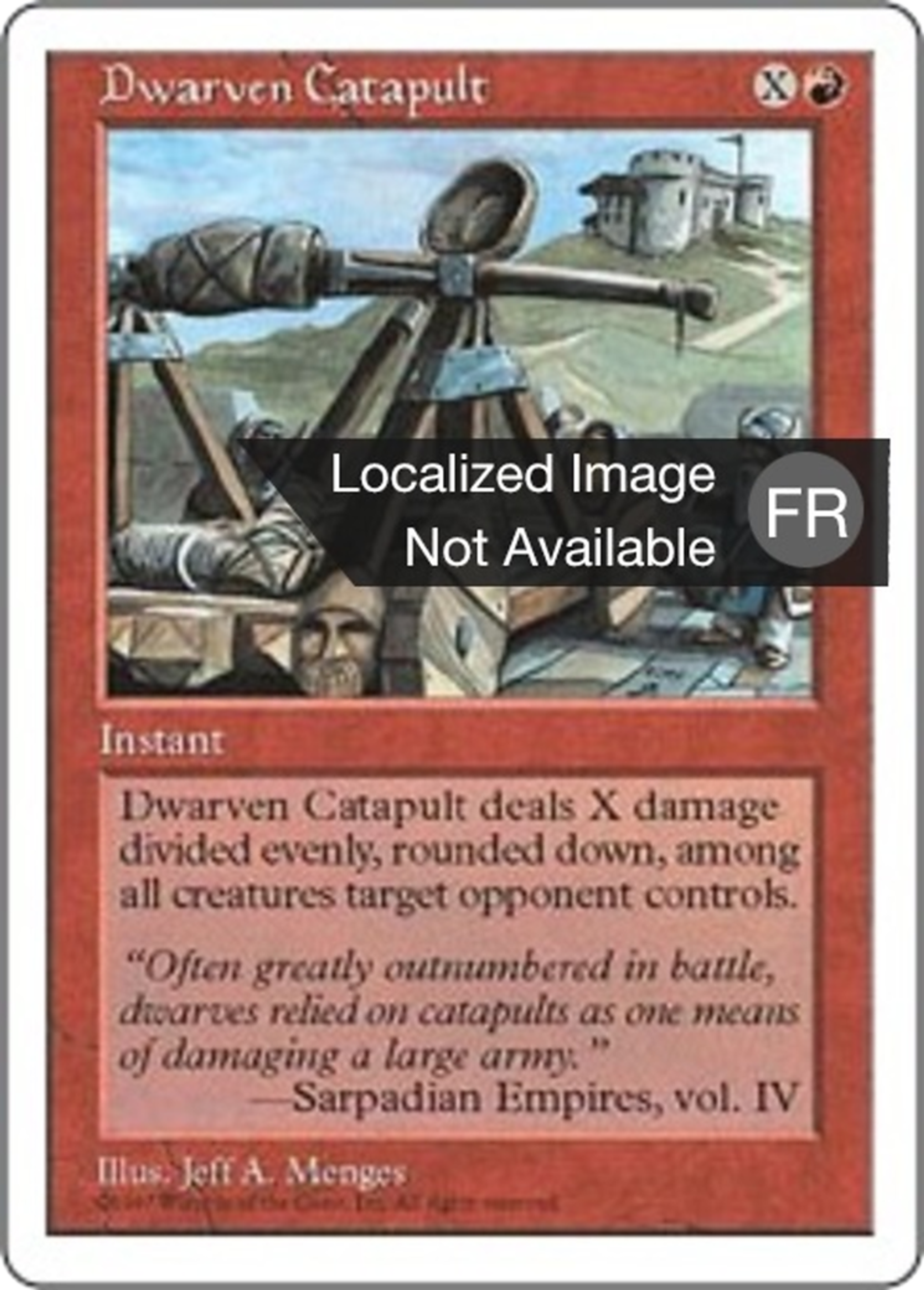 Catapulte naine — Fifth Edition — Magic: The Gathering