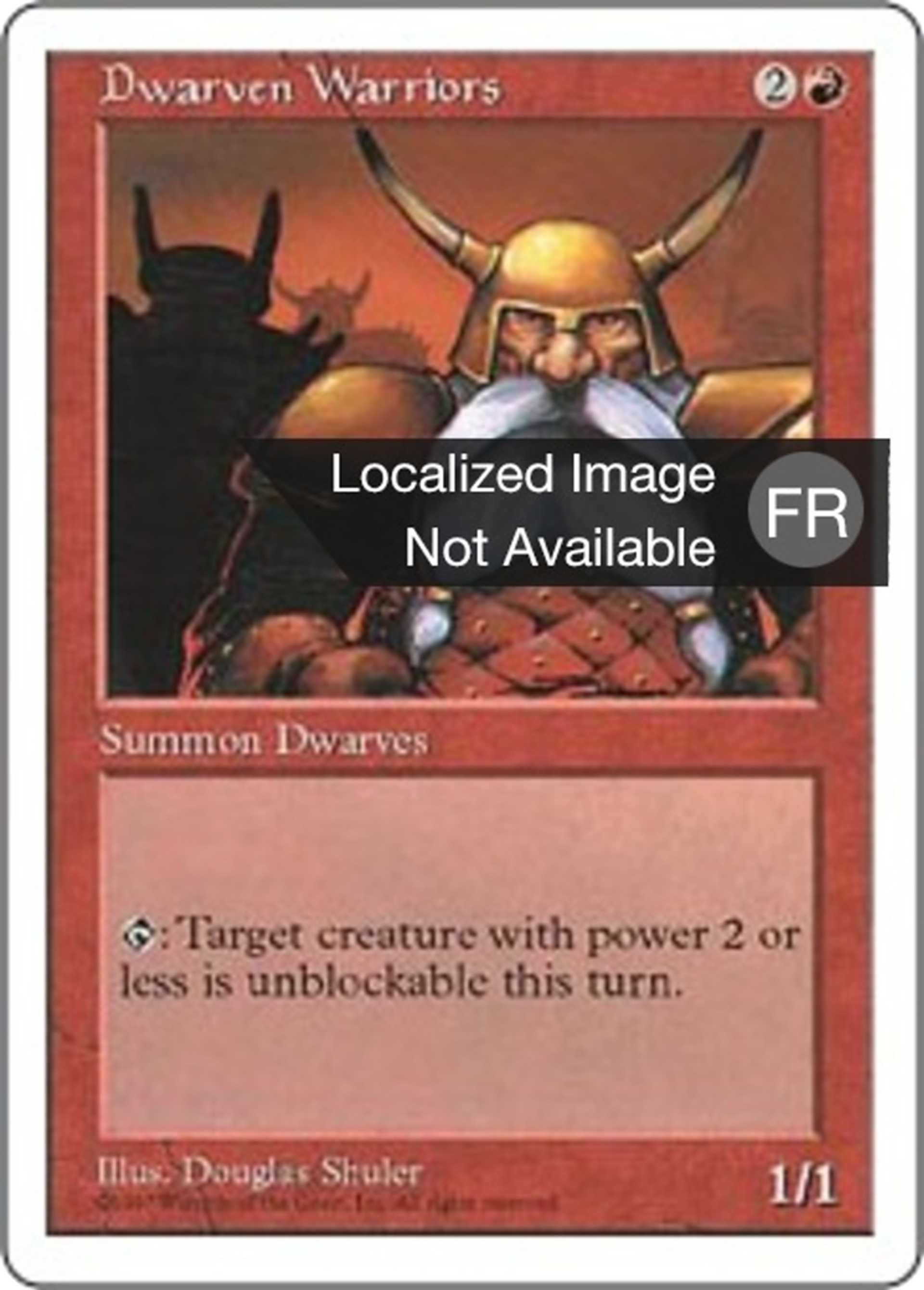 Guerriers nains — Fifth Edition — Magic: The Gathering