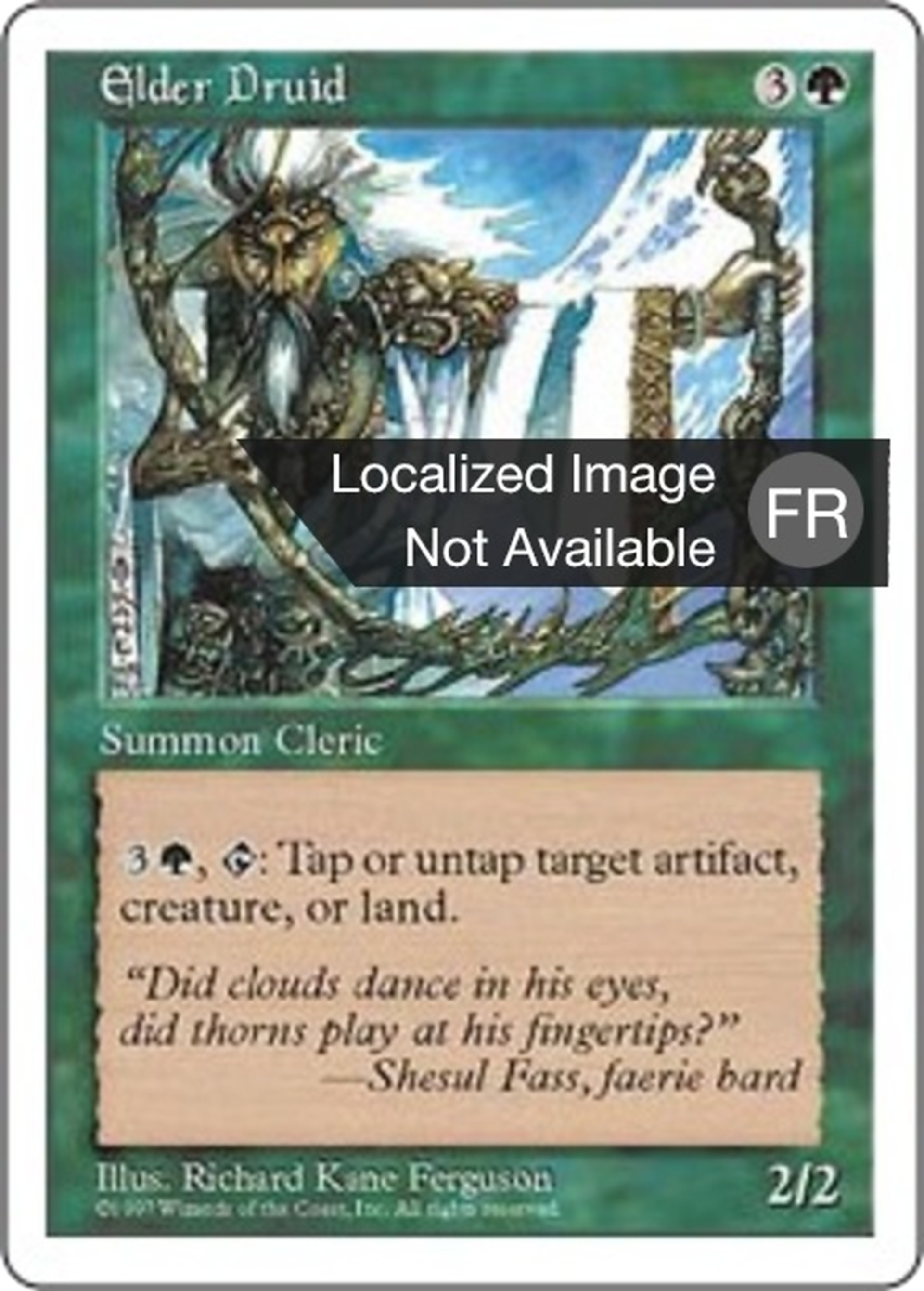 Doyen des druides — Fifth Edition — Magic: The Gathering