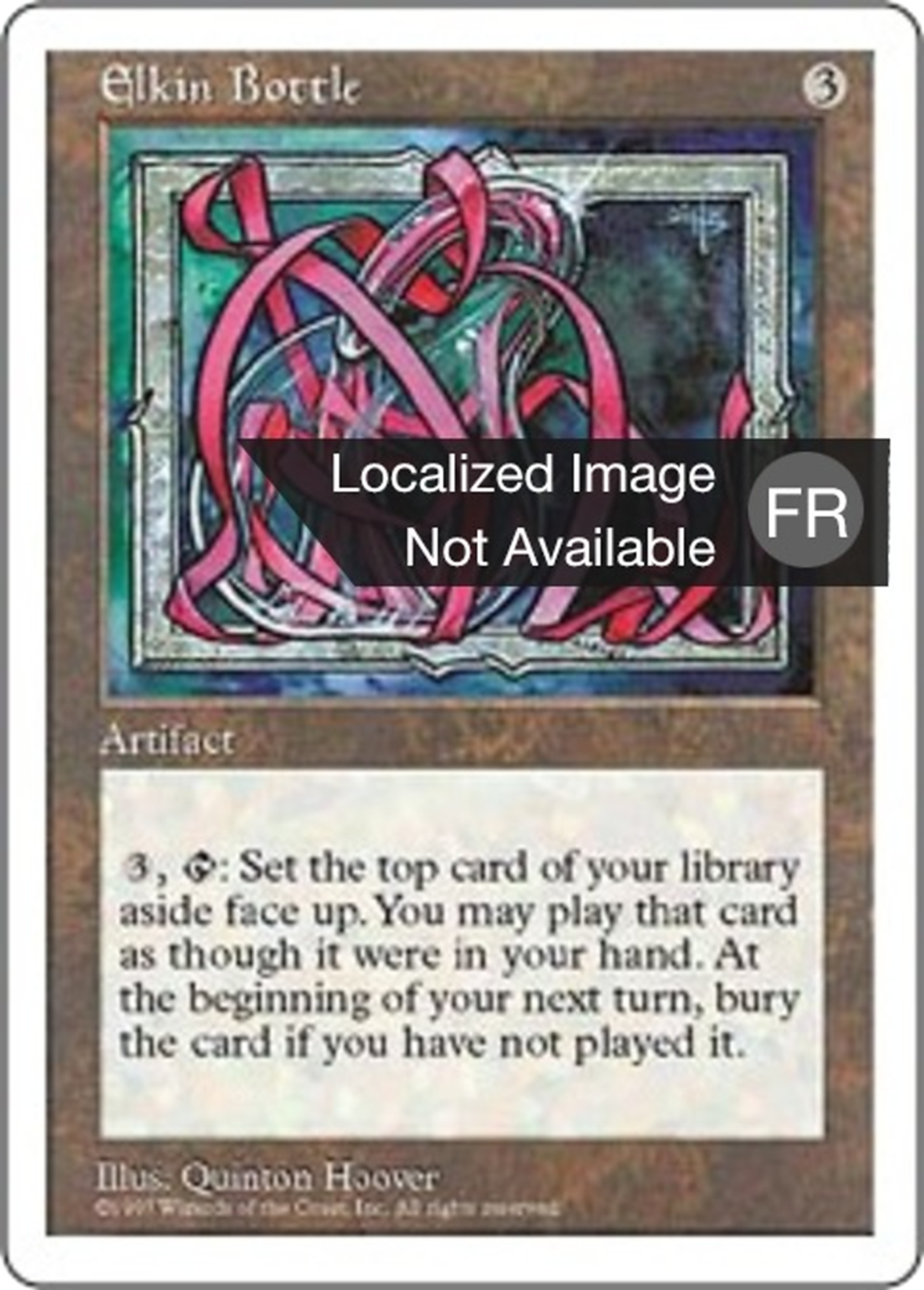 Bouteille elkine — Fifth Edition — Magic: The Gathering