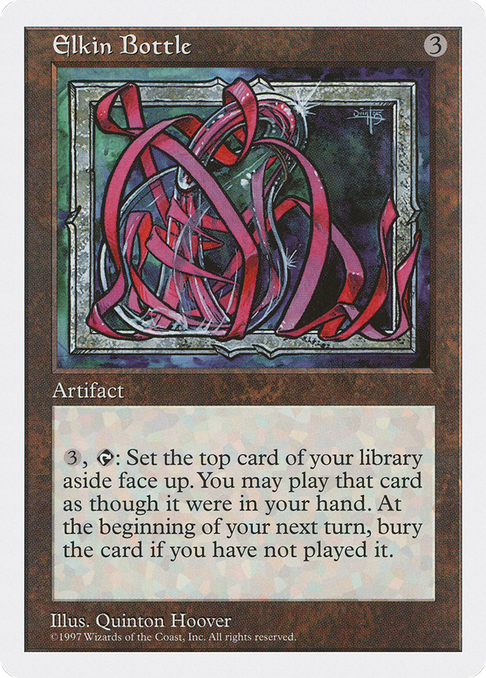 Elkin Bottle — Fifth Edition — Magic: The Gathering