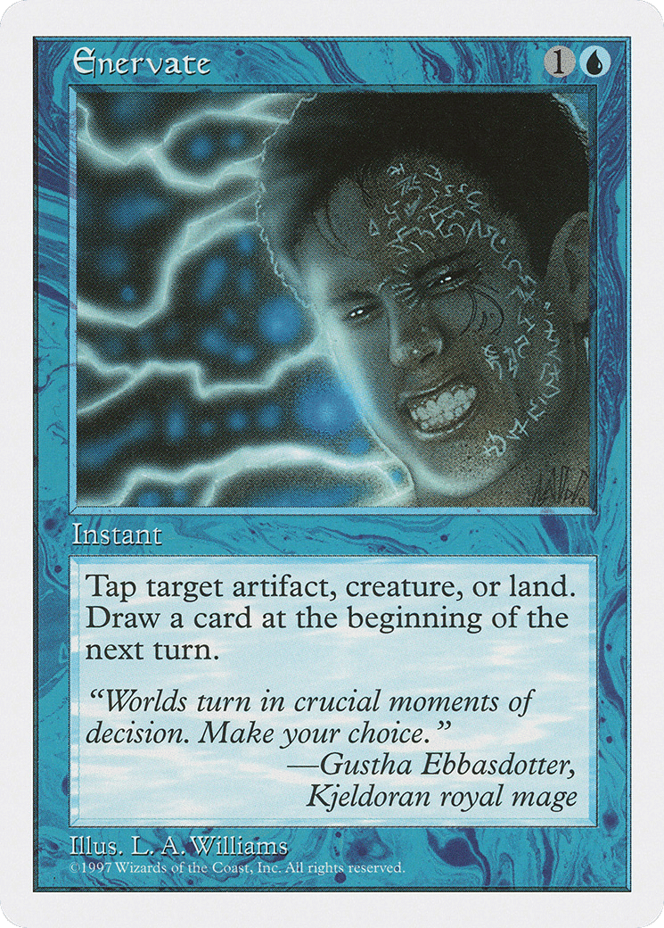 Enervate — Fifth Edition — Magic: The Gathering