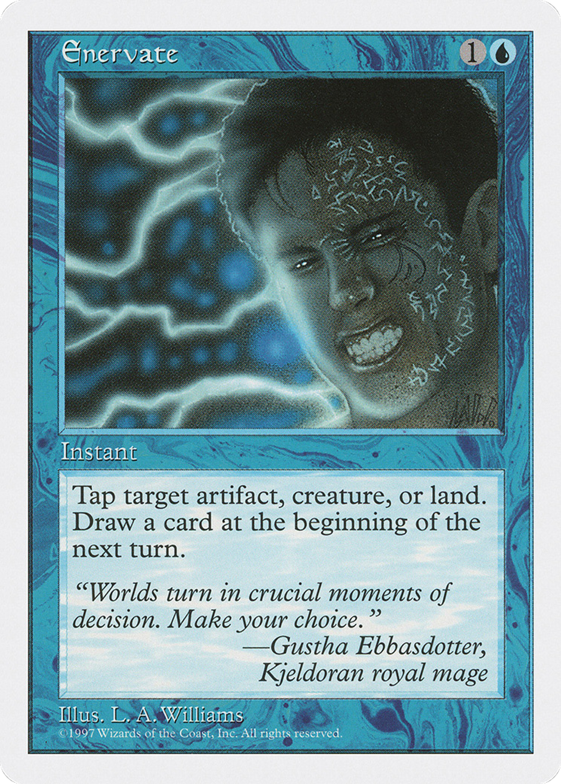 Enervate — Fifth Edition — Magic: The Gathering