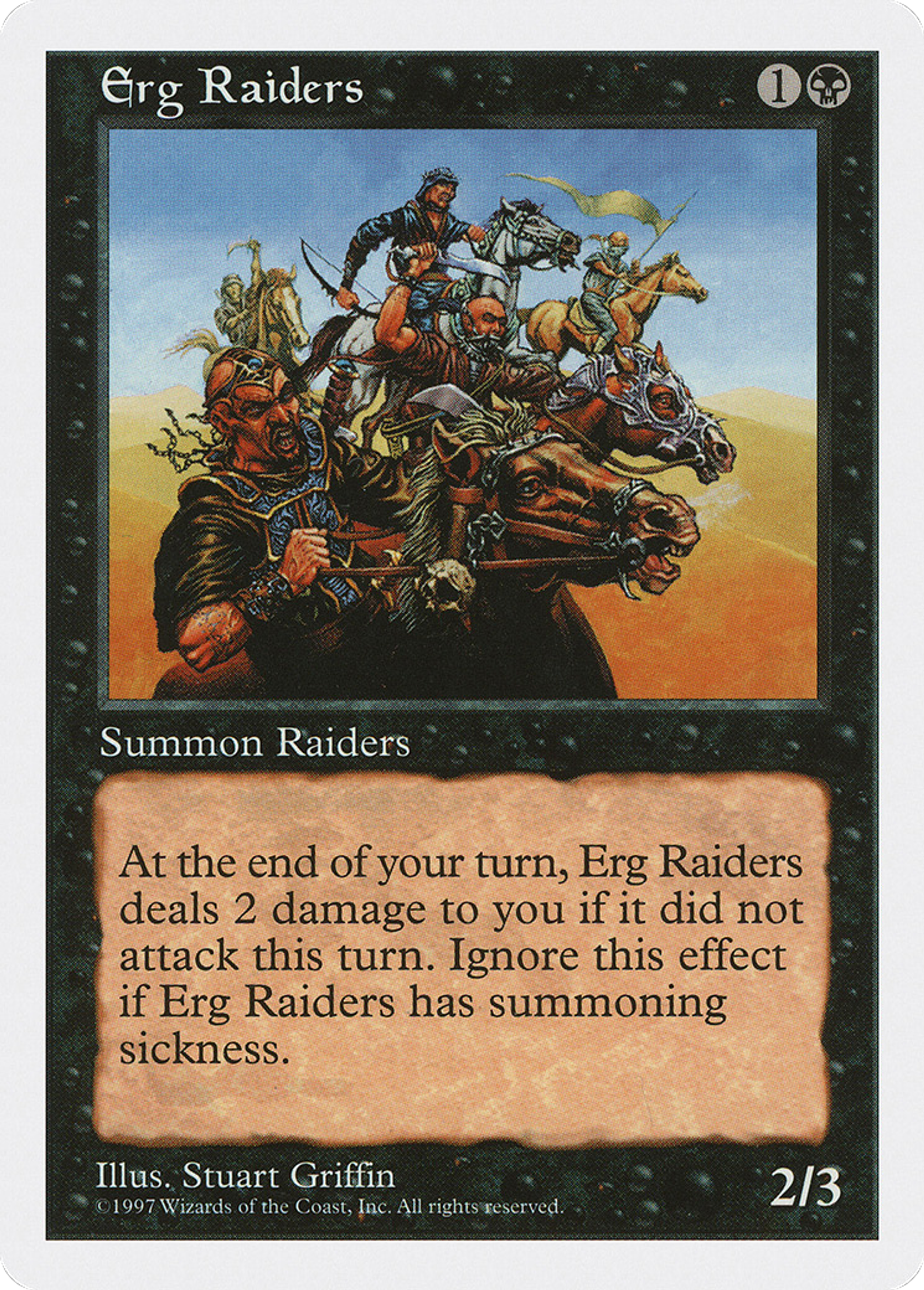 Erg Raiders — Fifth Edition — Magic: The Gathering