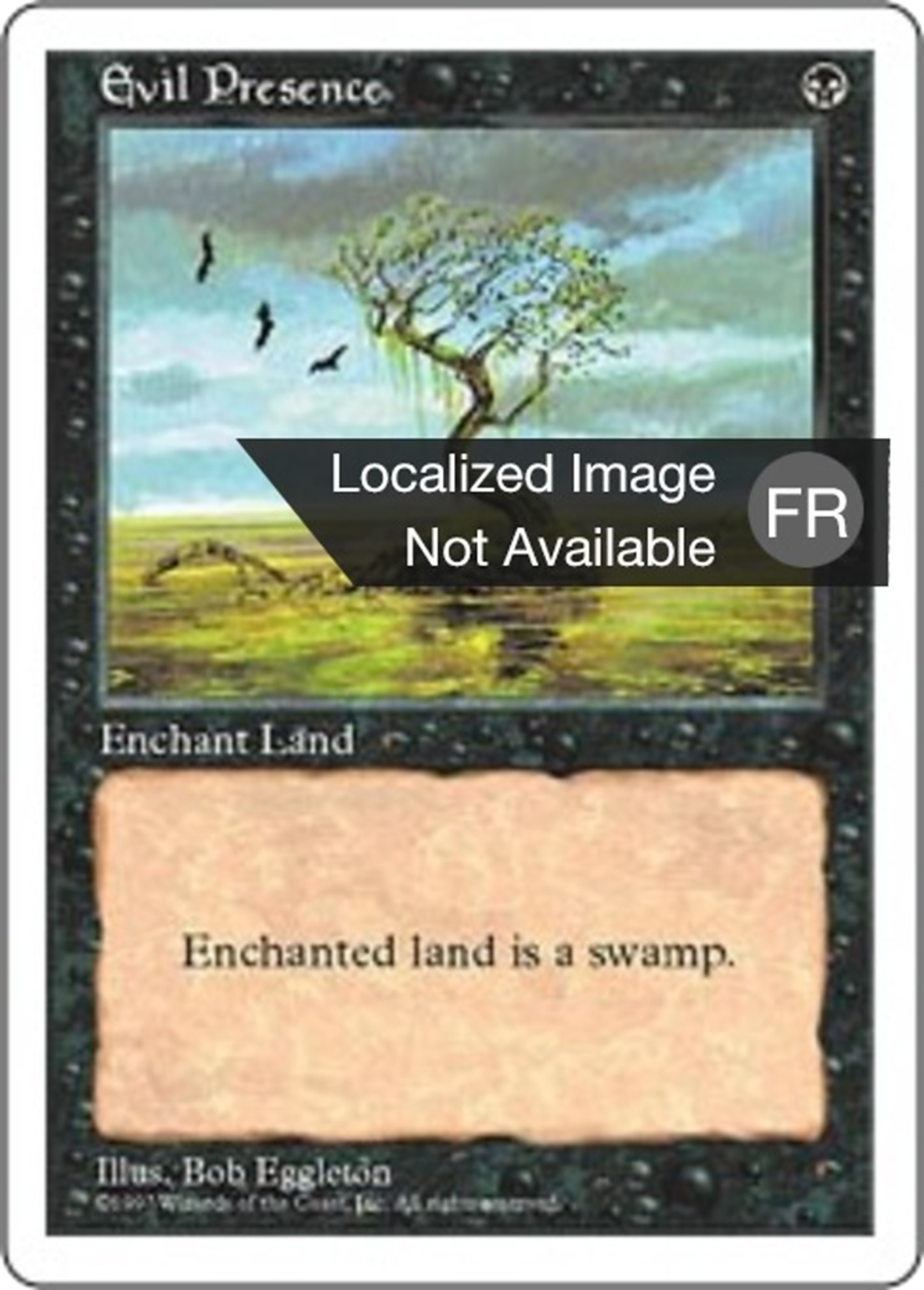 Présence malveillante — Fifth Edition — Magic: The Gathering