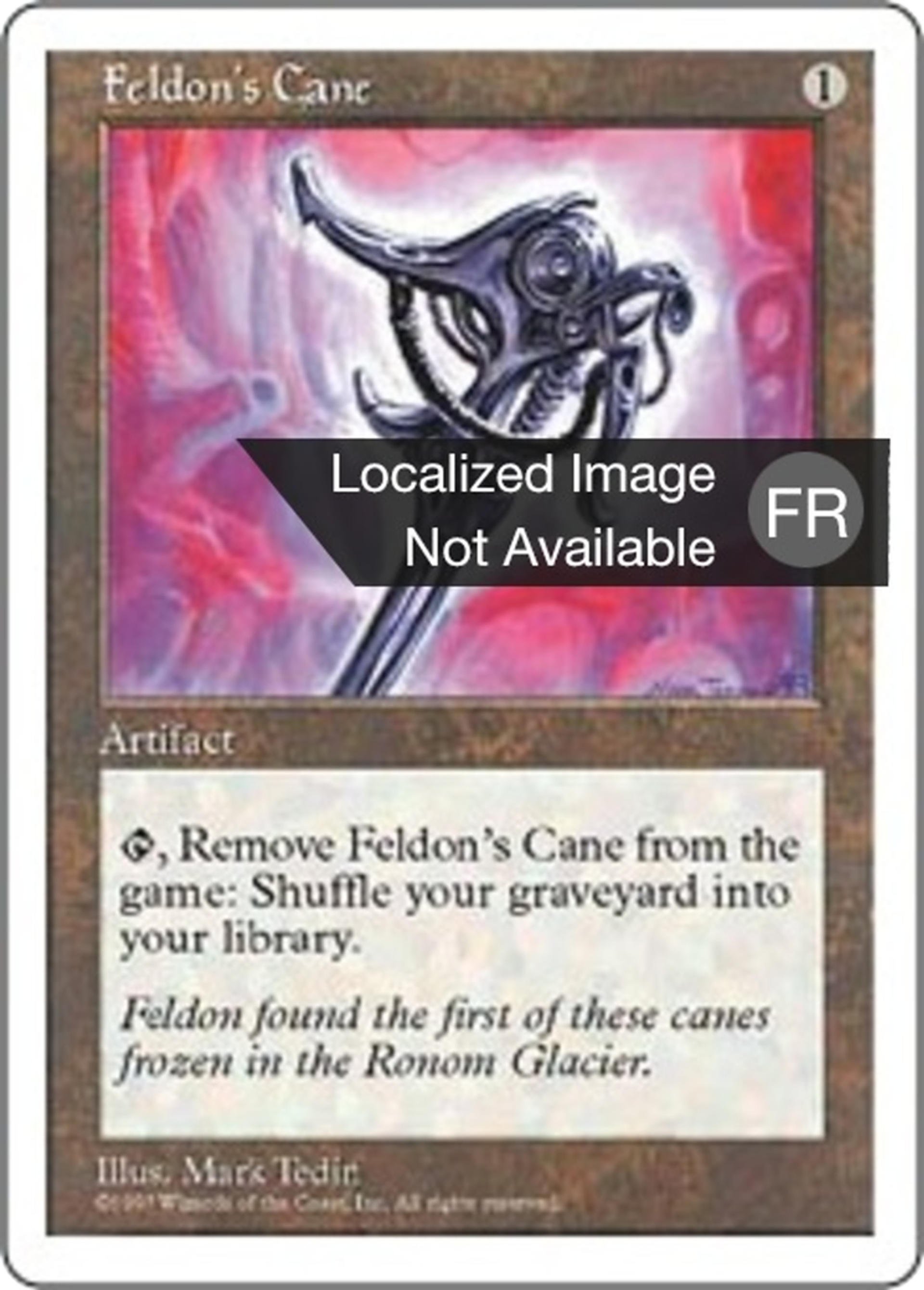 Canne de Feldonn — Fifth Edition — Magic: The Gathering